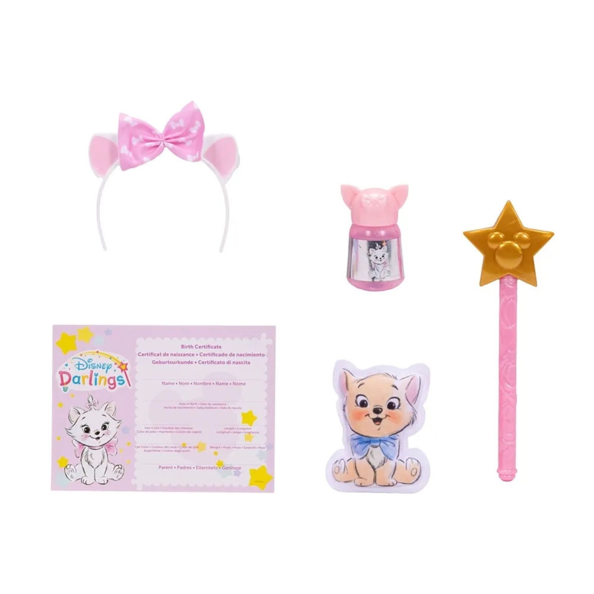 Boneca Disney Darlings com Luz e Som Marie Multikids - BR2600