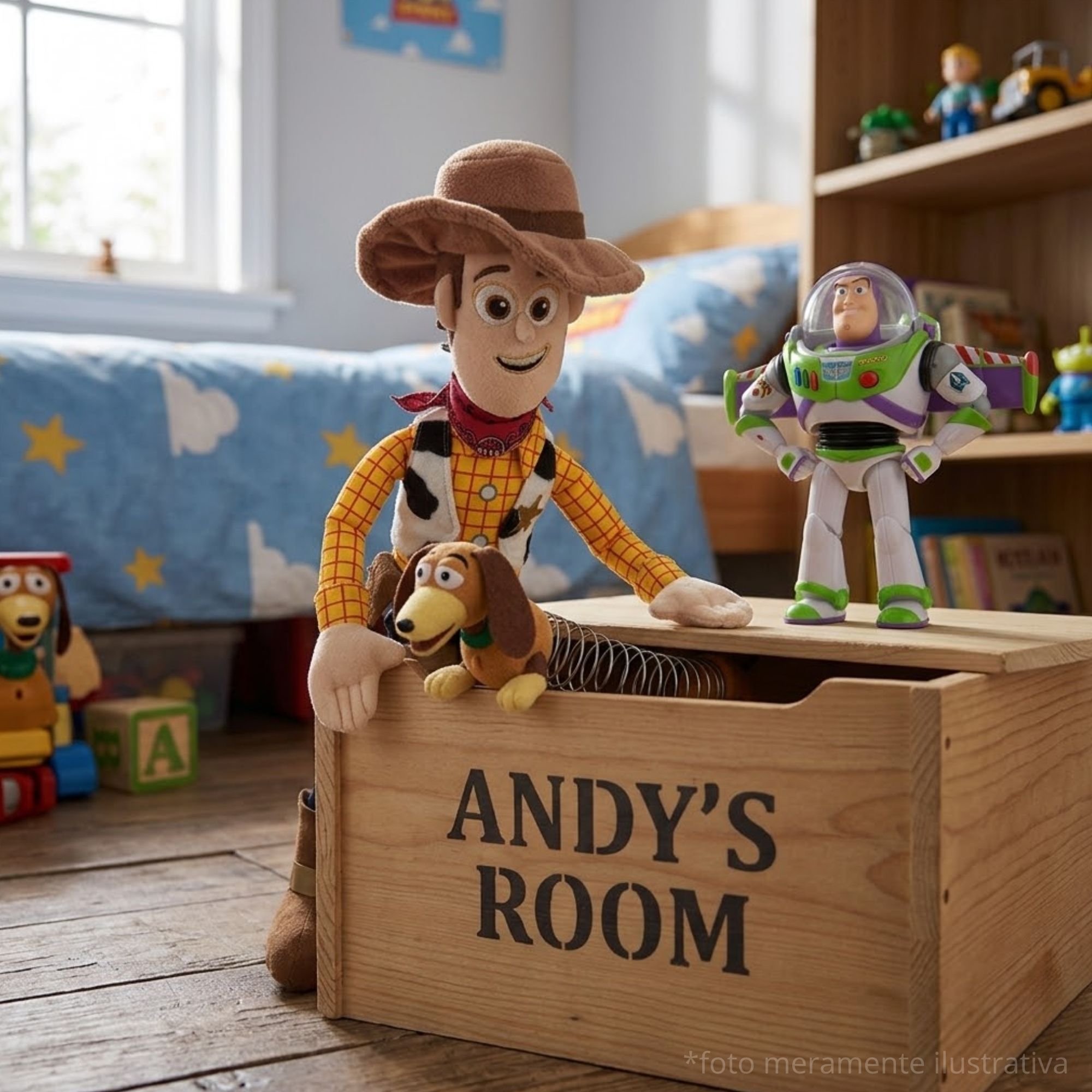 Pelúcia Disney 30cm Toy Story Woody Multikids - BR2656