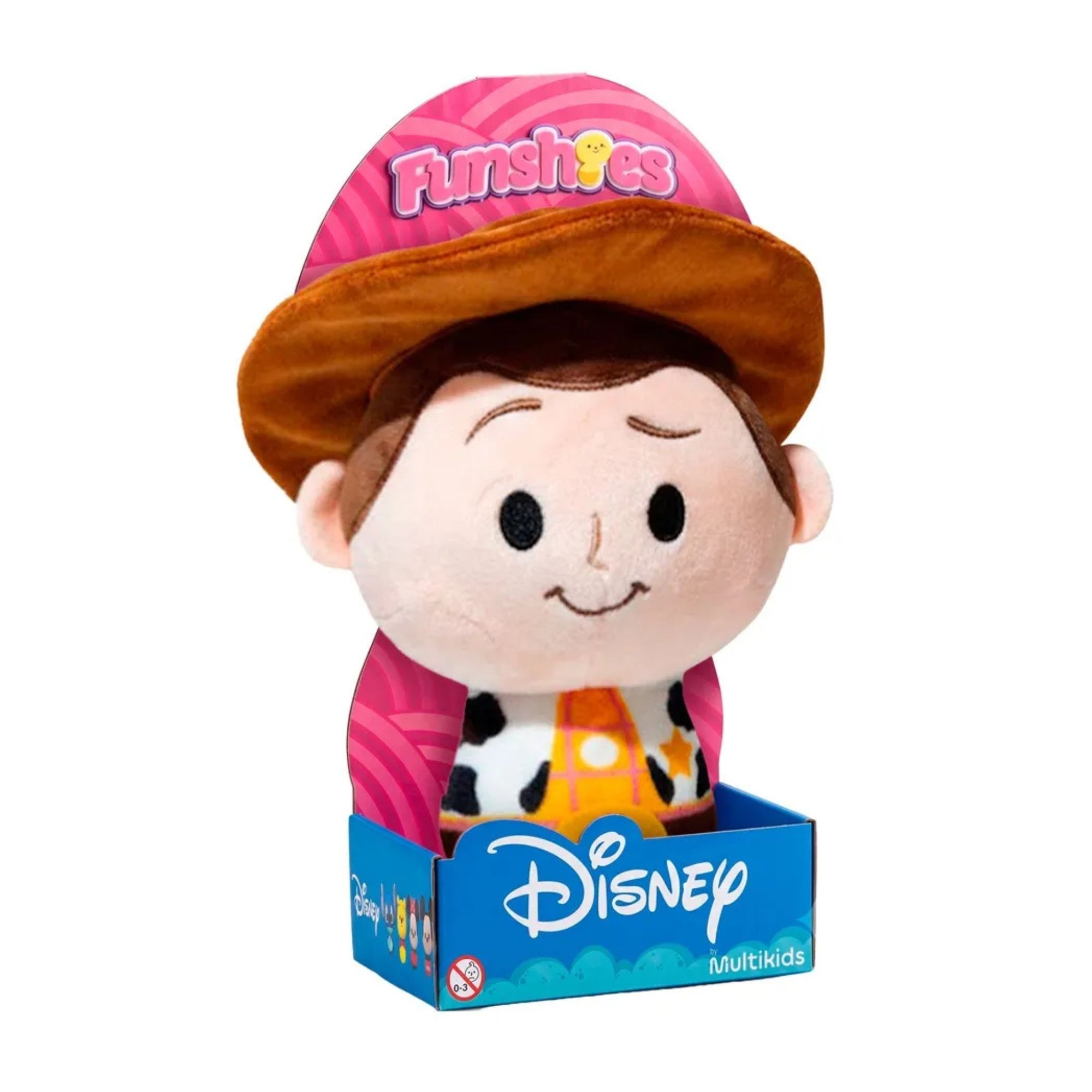 Pelúcia Fushies Disney Woody Multikids - BR2688
