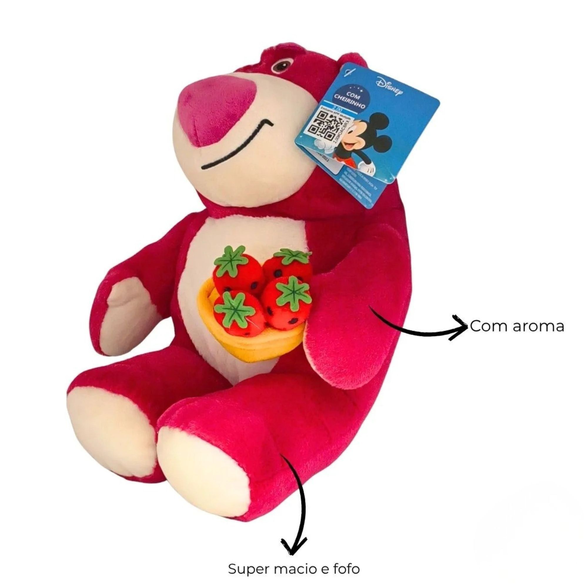 Pelúcia Disney 30cm Toy Story Lotso Multikids - BR2660