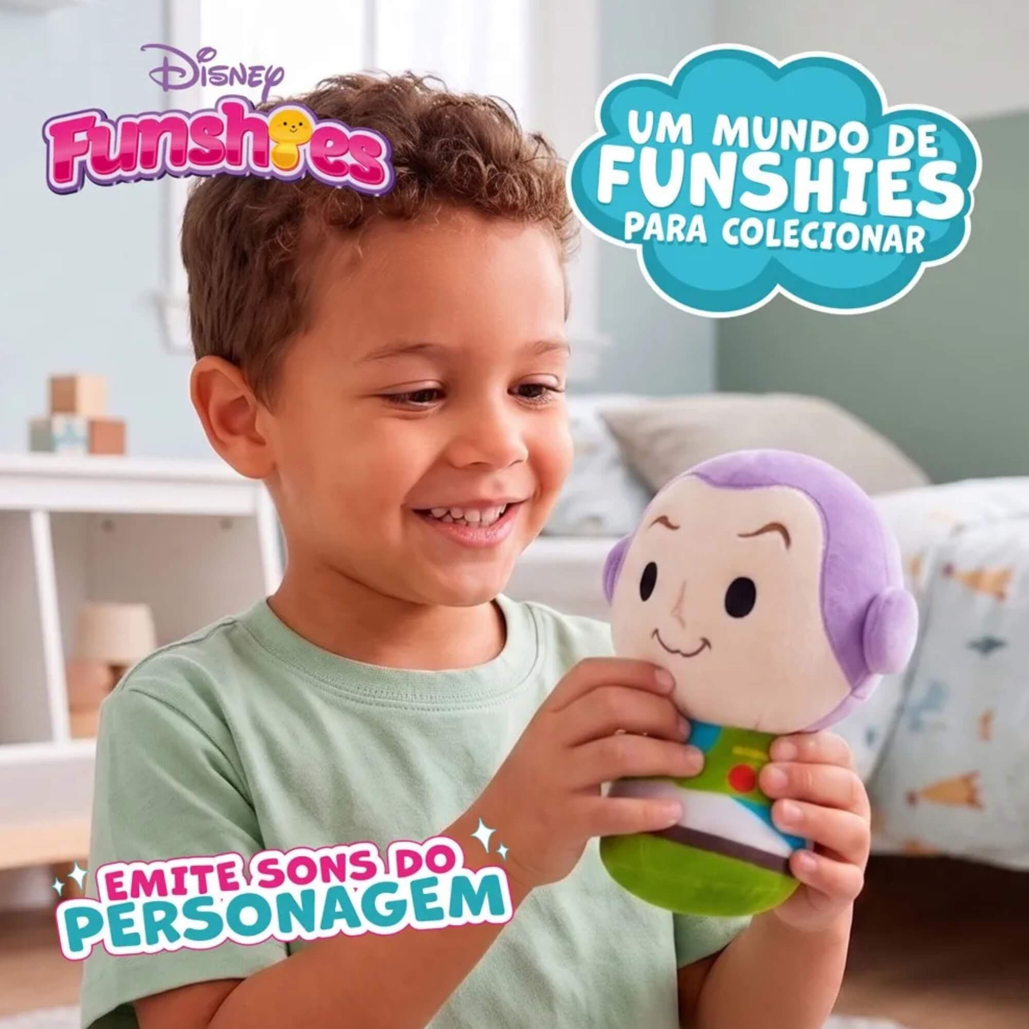 Pelúcia Fushies Disney Buzz Toy Story Multikids - BR2687