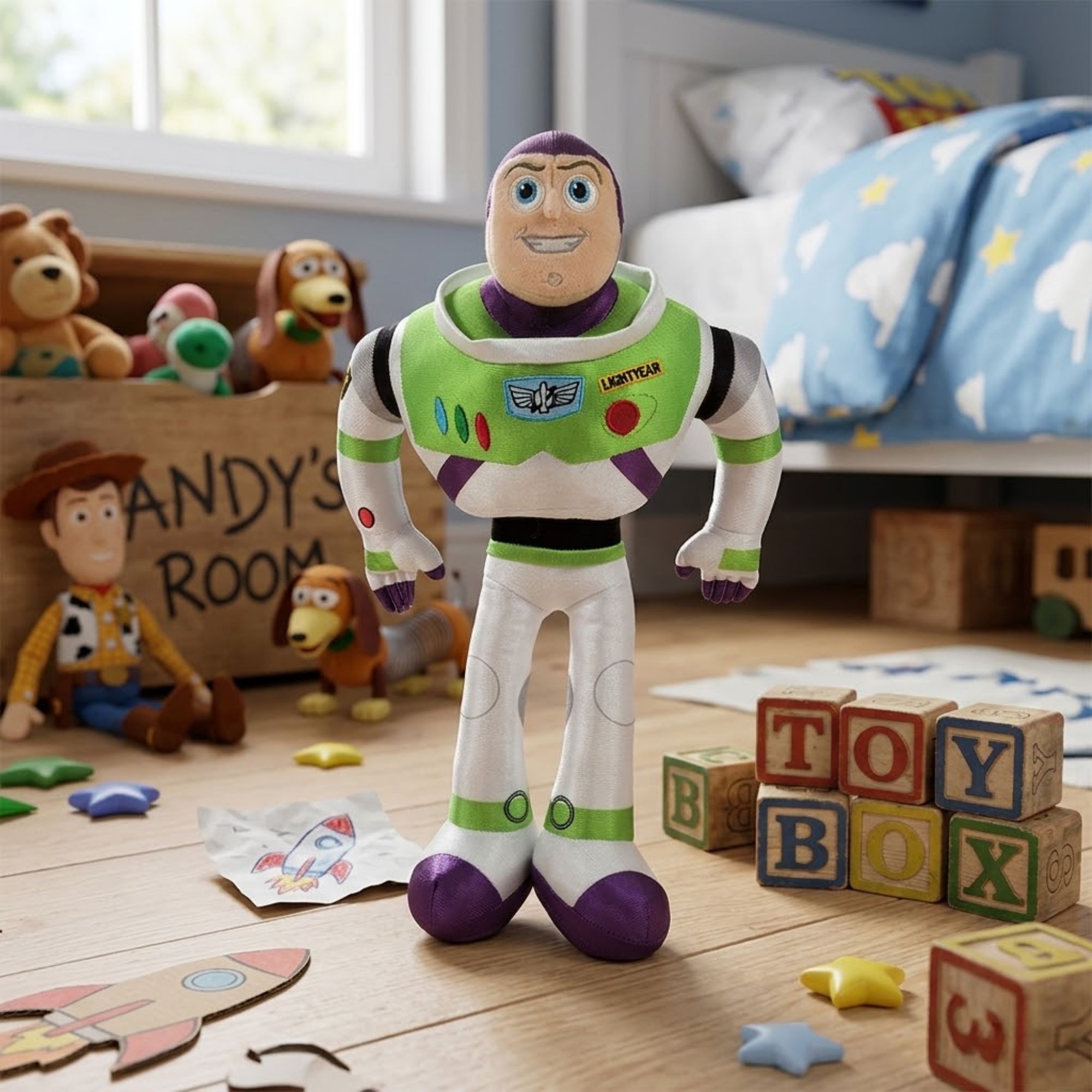 Pelúcia Disney 30cm Toy Story Buzz Multikids - BR2659