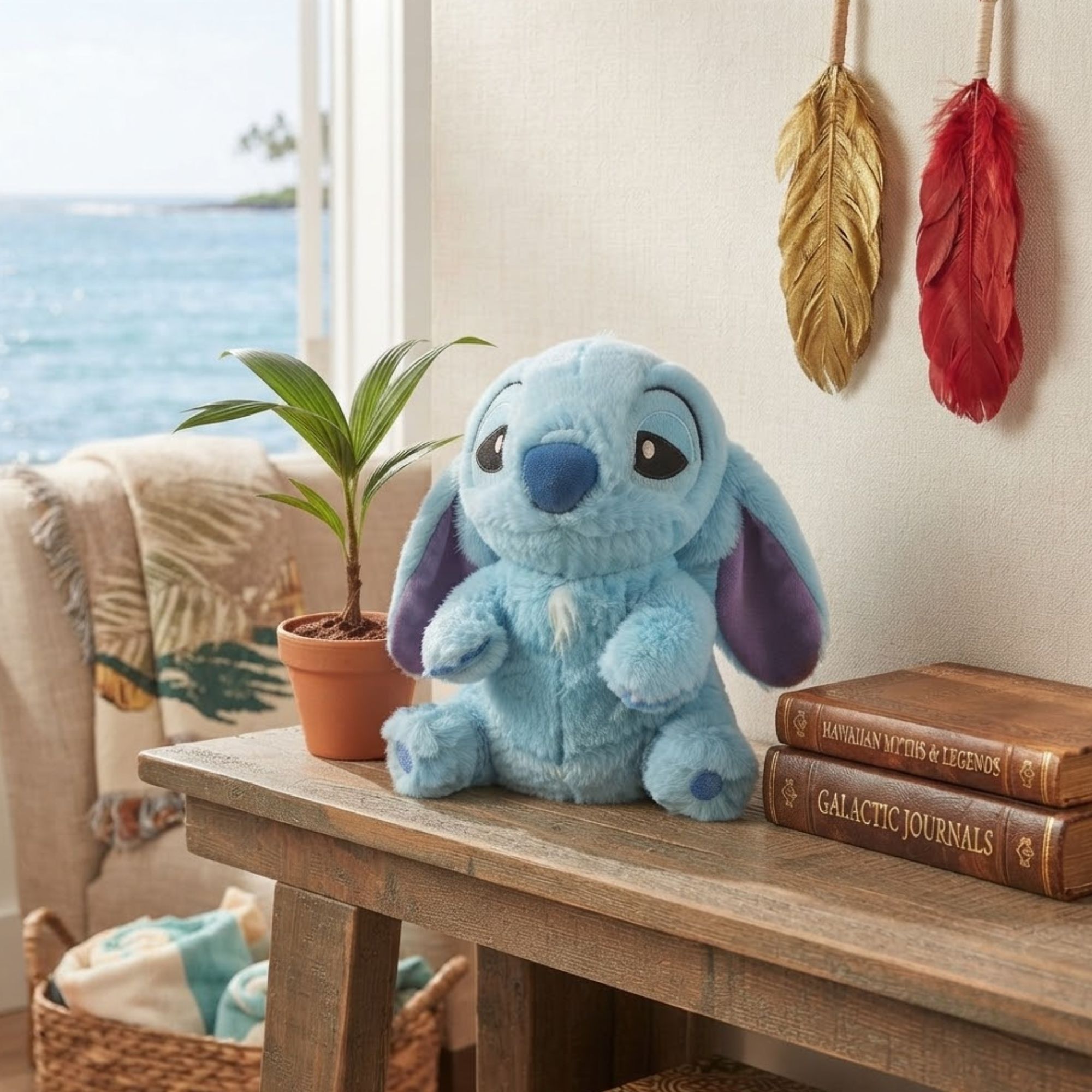 Pelúcia Disney Sleepies Stitch Multikids - BR2661