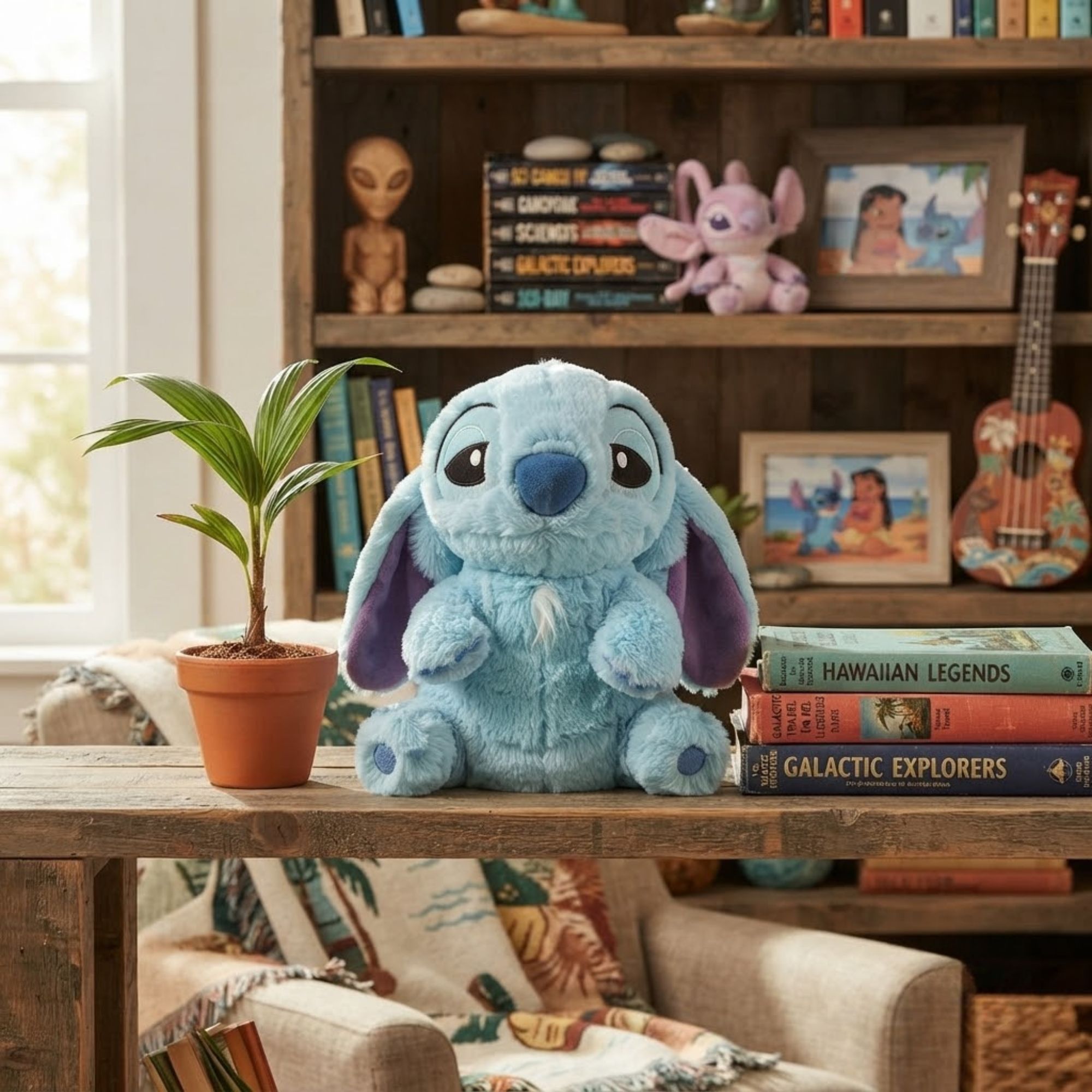 Pelúcia Disney Sleepies Stitch Multikids - BR2661