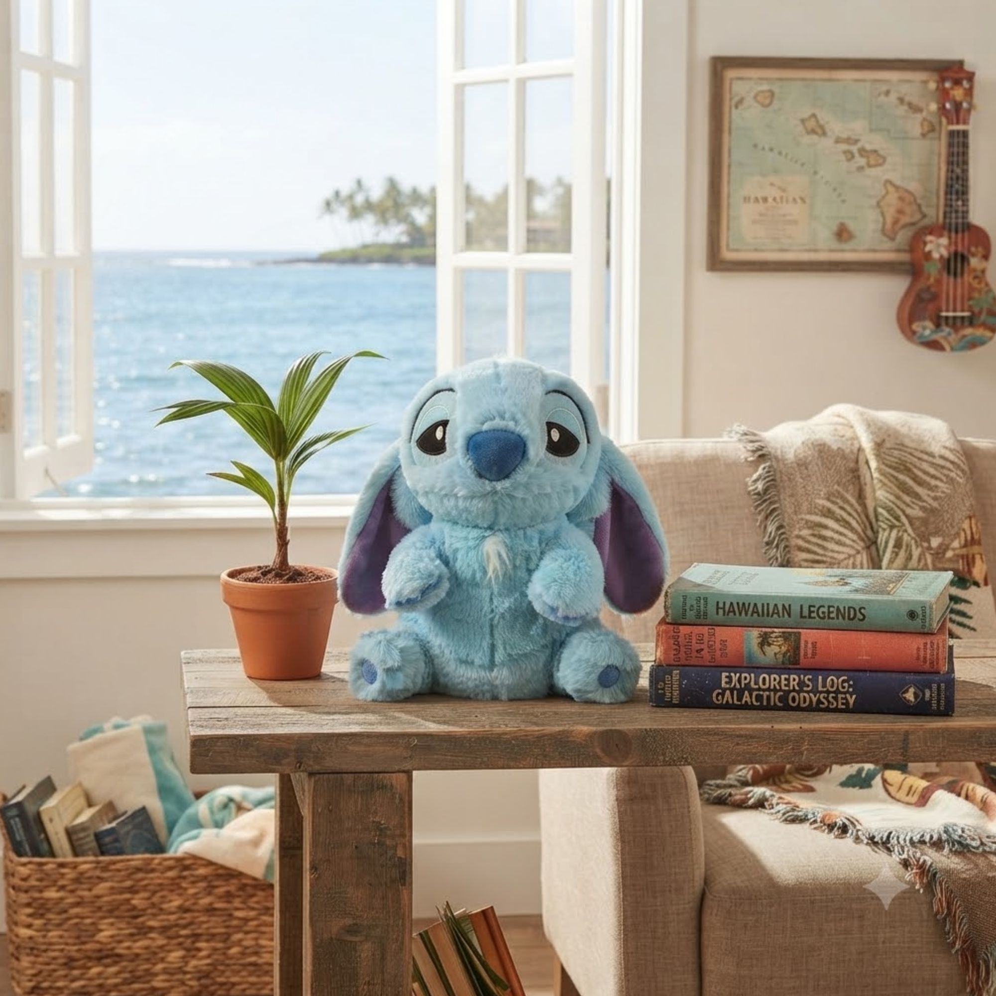 Pelúcia Disney Sleepies Stitch Multikids - BR2661