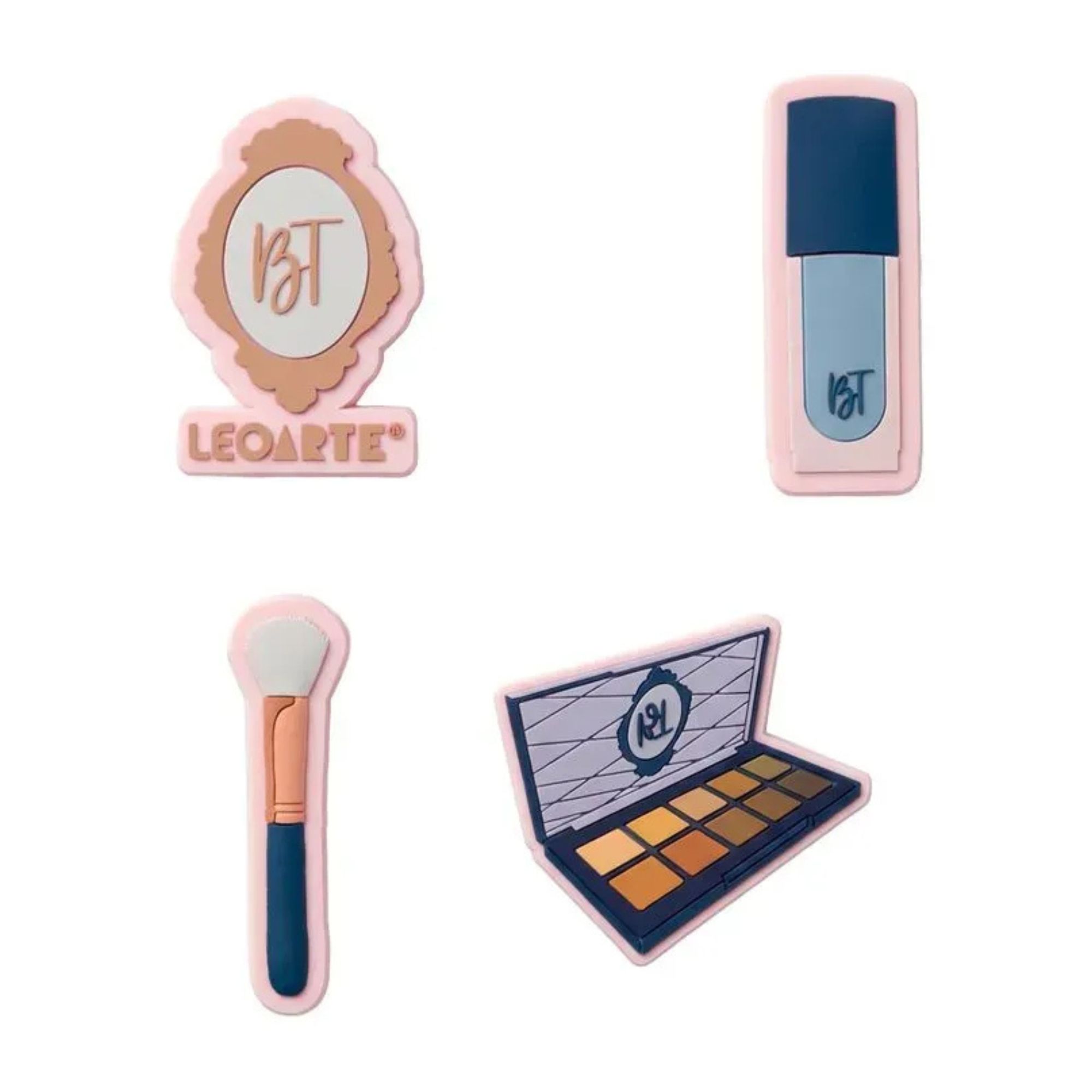 Estojo de Silicone com Pins Bruna Tavares Azul LeoArte Leonora - 10756
