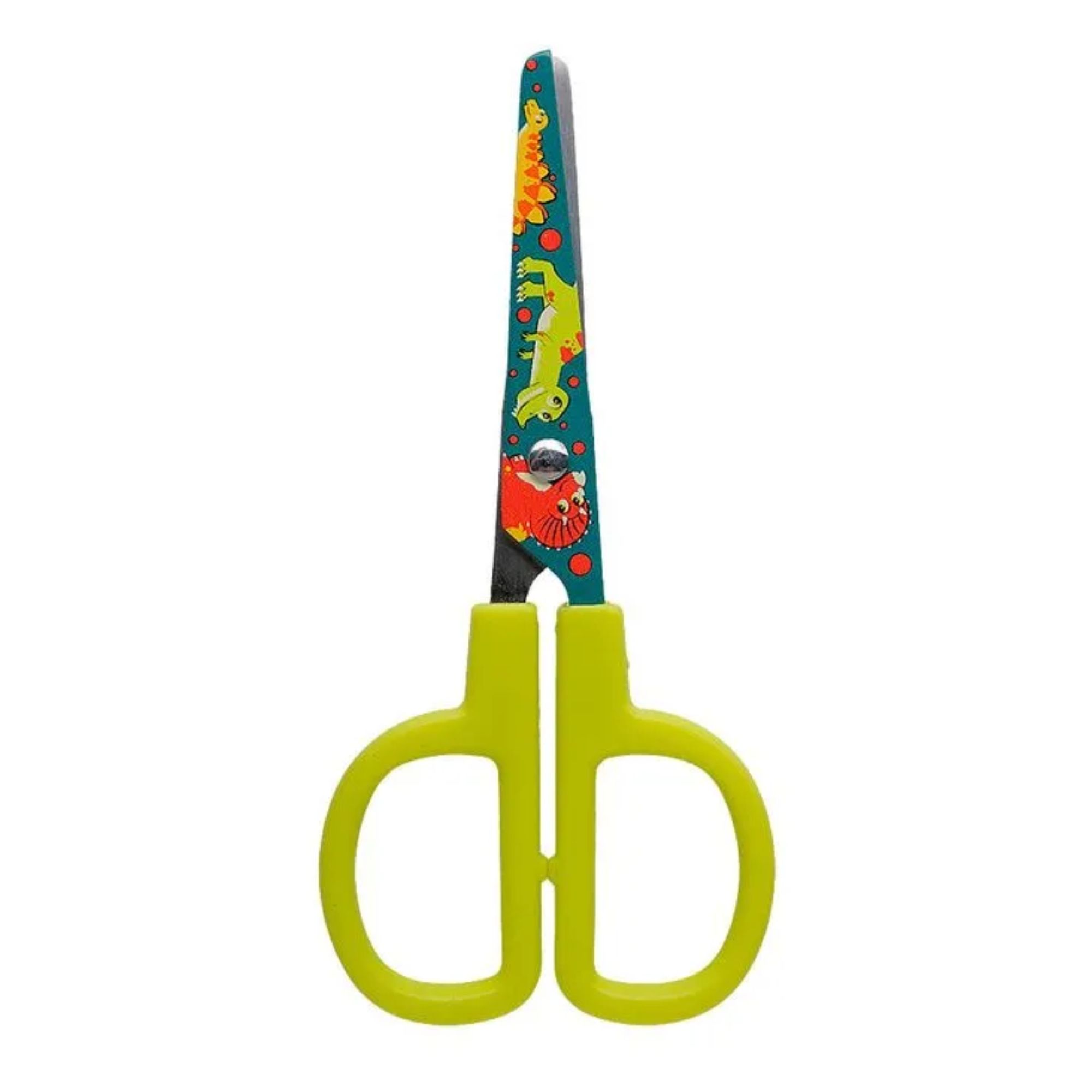 Tesoura Escolar Estampada Dino Infantil Leo&Leo Leonora - 10779