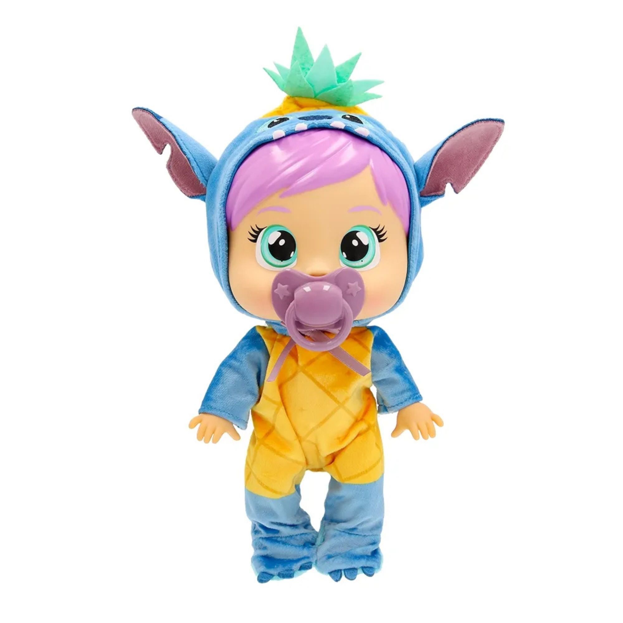 Boneca Cry Babies Loving Care Stitch Disney Multikids - BR2620
