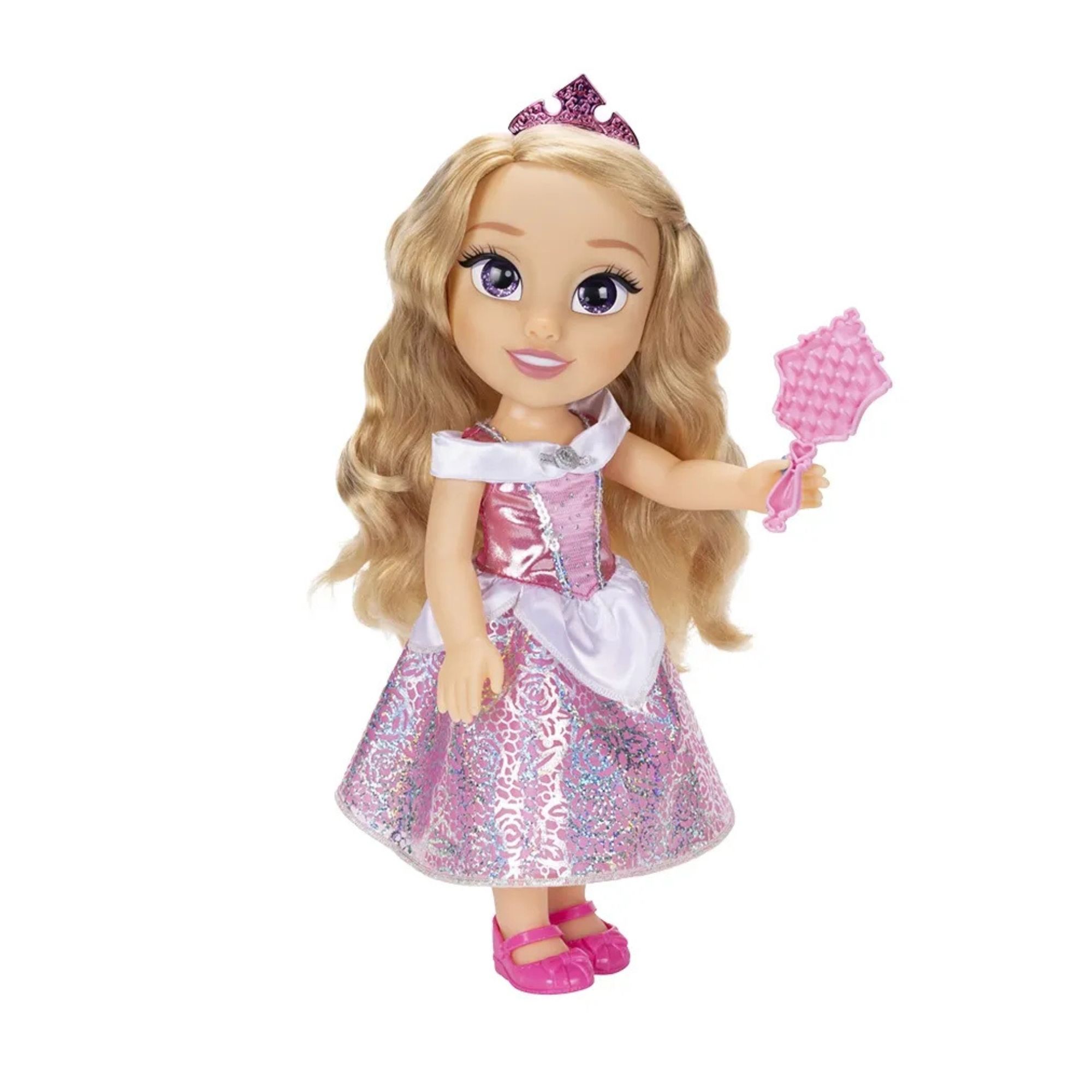Boneca Princesas Disney Aurora Articulada 38cm Multikids - BR2771