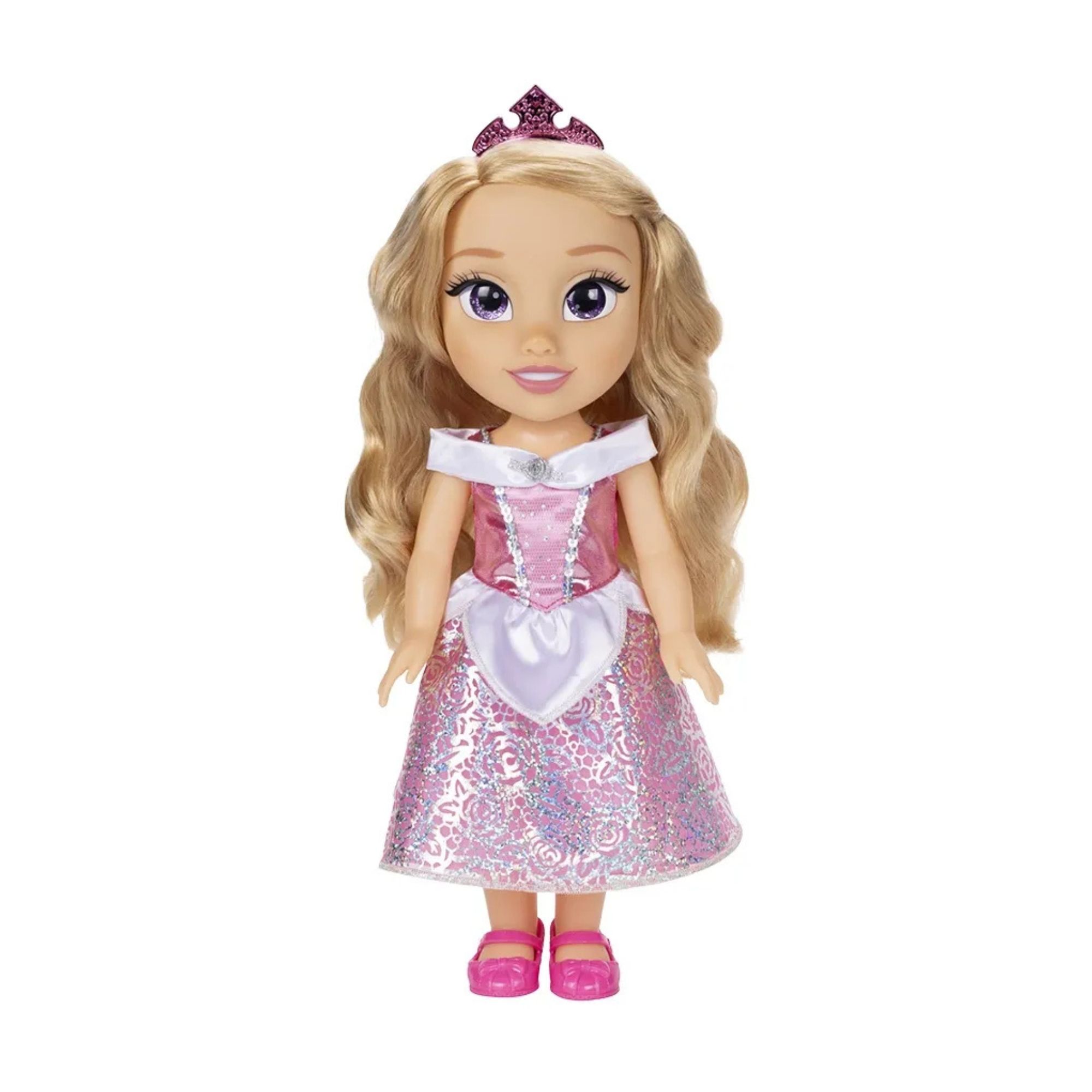 Boneca Princesas Disney Aurora Articulada 38cm Multikids - BR2771