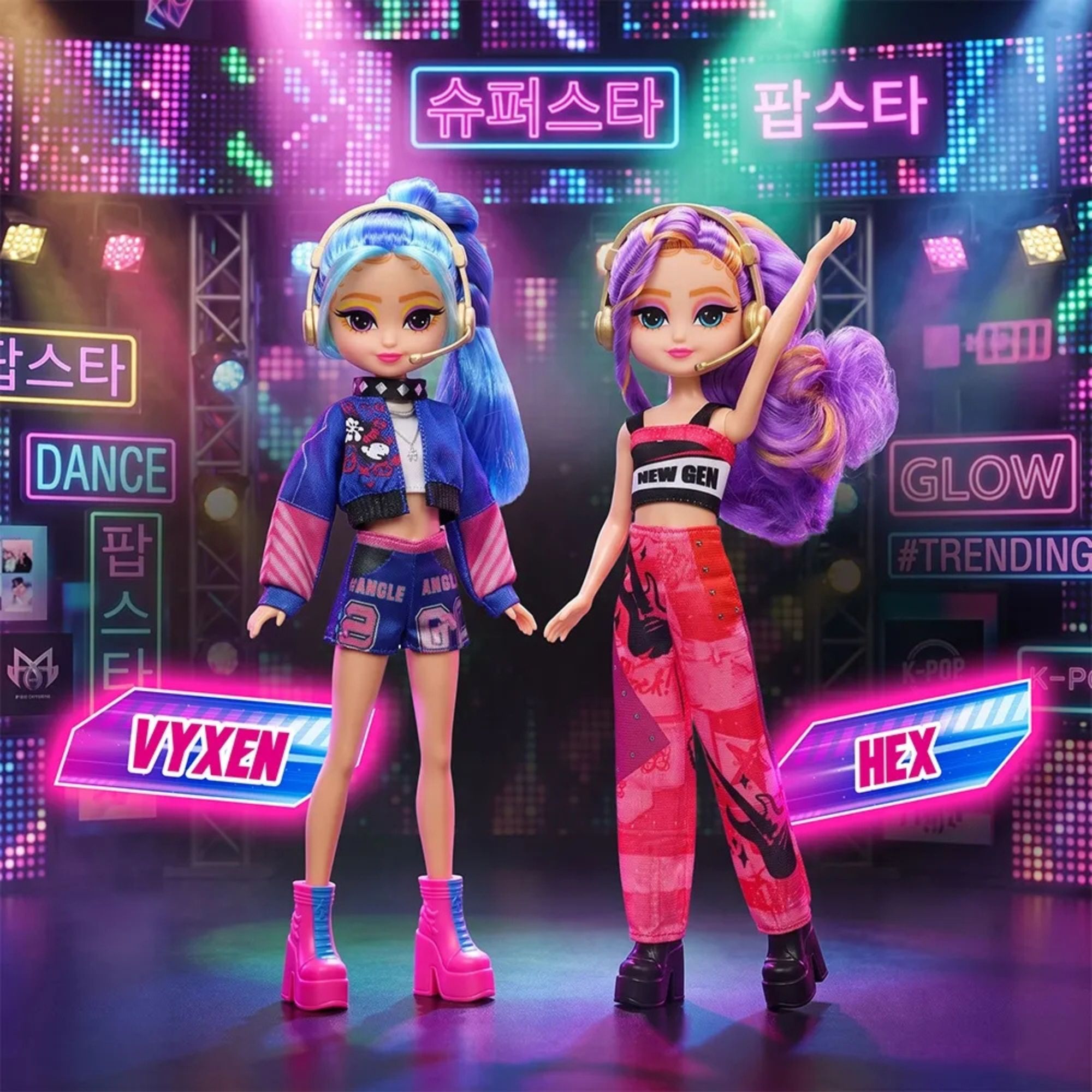 Boneca Fashion Doll K-Pop 24cm Colecionável - Sortida e Unitária Multikids - BR2772
