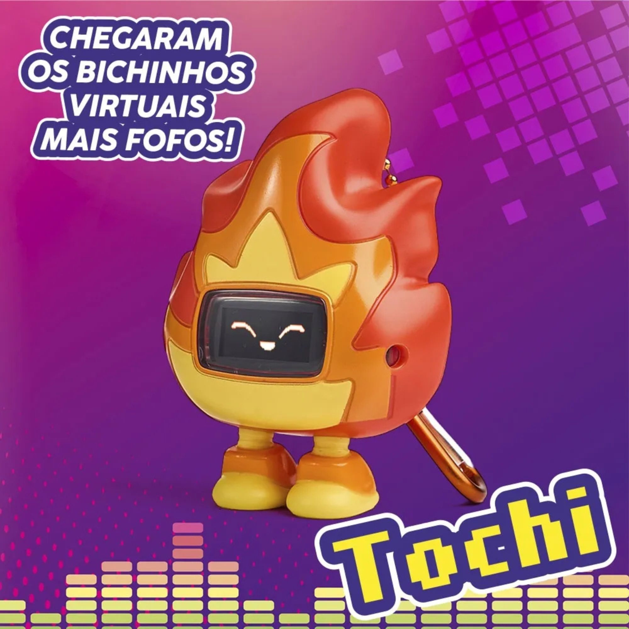 Beep Boop Tochi Bichinho Virtual Interativo (Foguinho) Multikids - BR2826