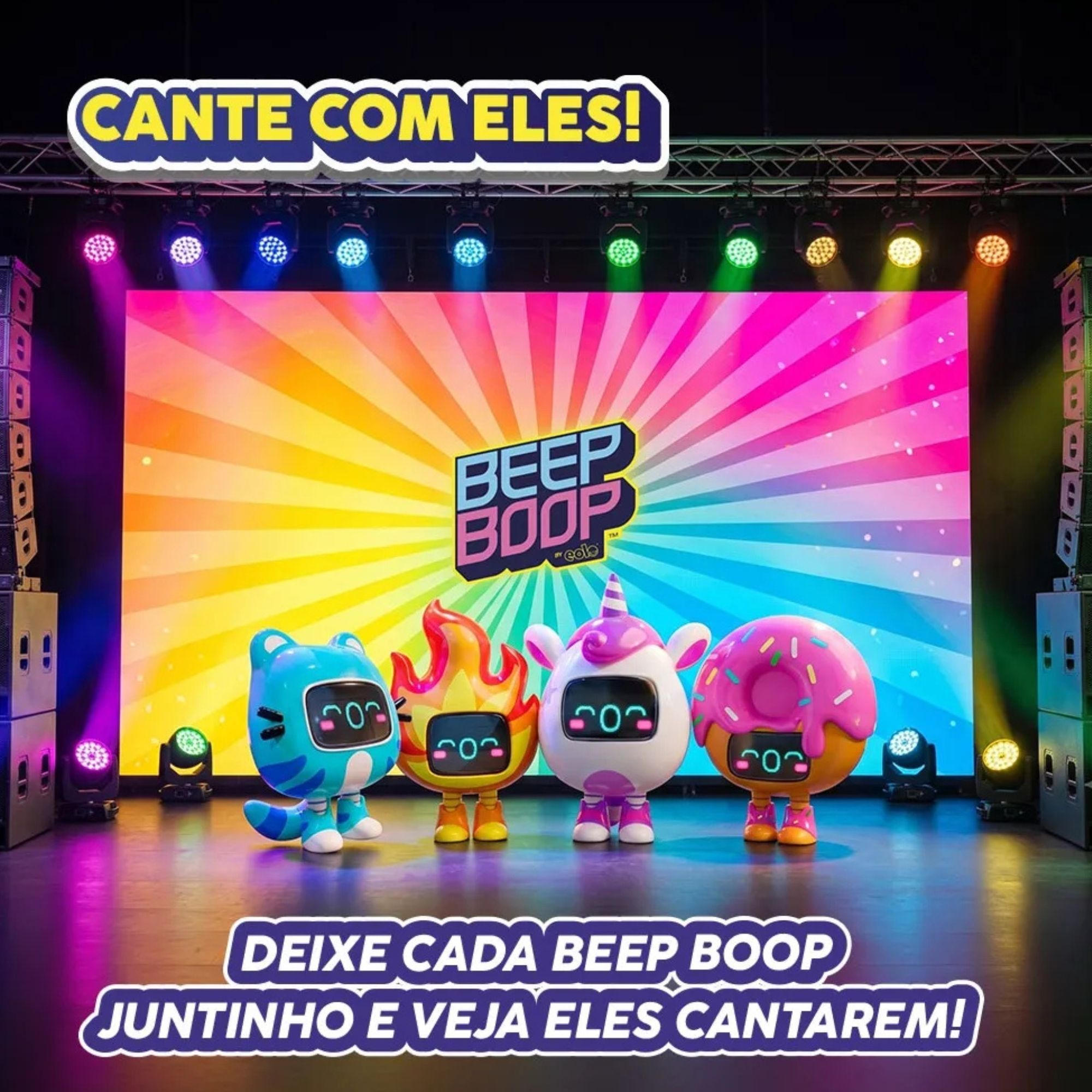 Beep Boop Tochi Bichinho Virtual Interativo (Foguinho) Multikids - BR2826