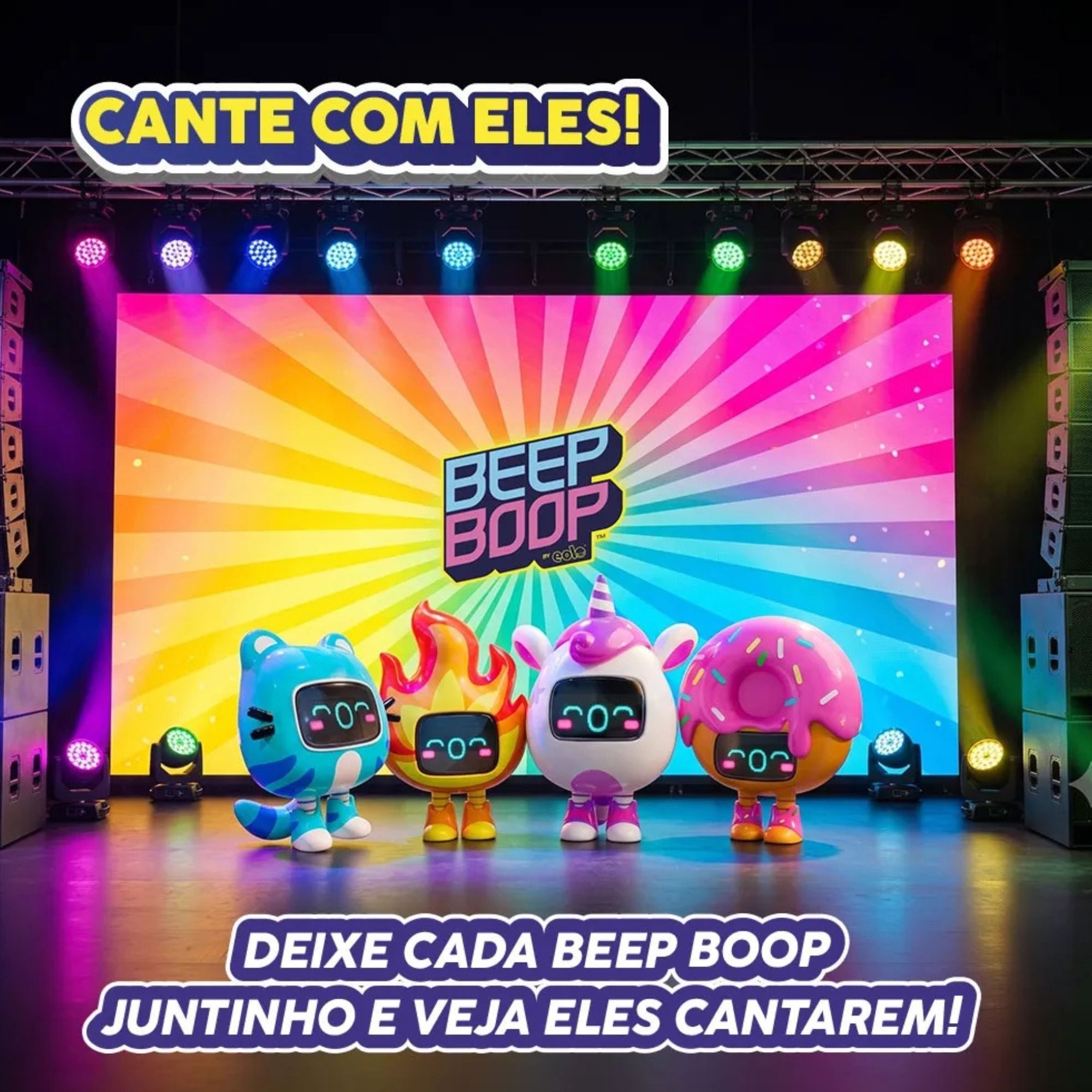 Beep Boop Mochi Bichinho Virtual Interativo (Donut) Multikids - BR2829
