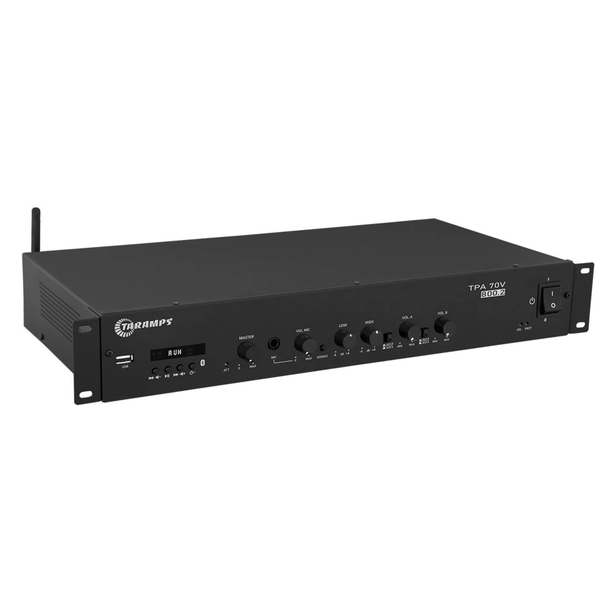 Amplificador Receiver Multicanal TPA 70V 800.2 2x400W RMS Taramps - 902430