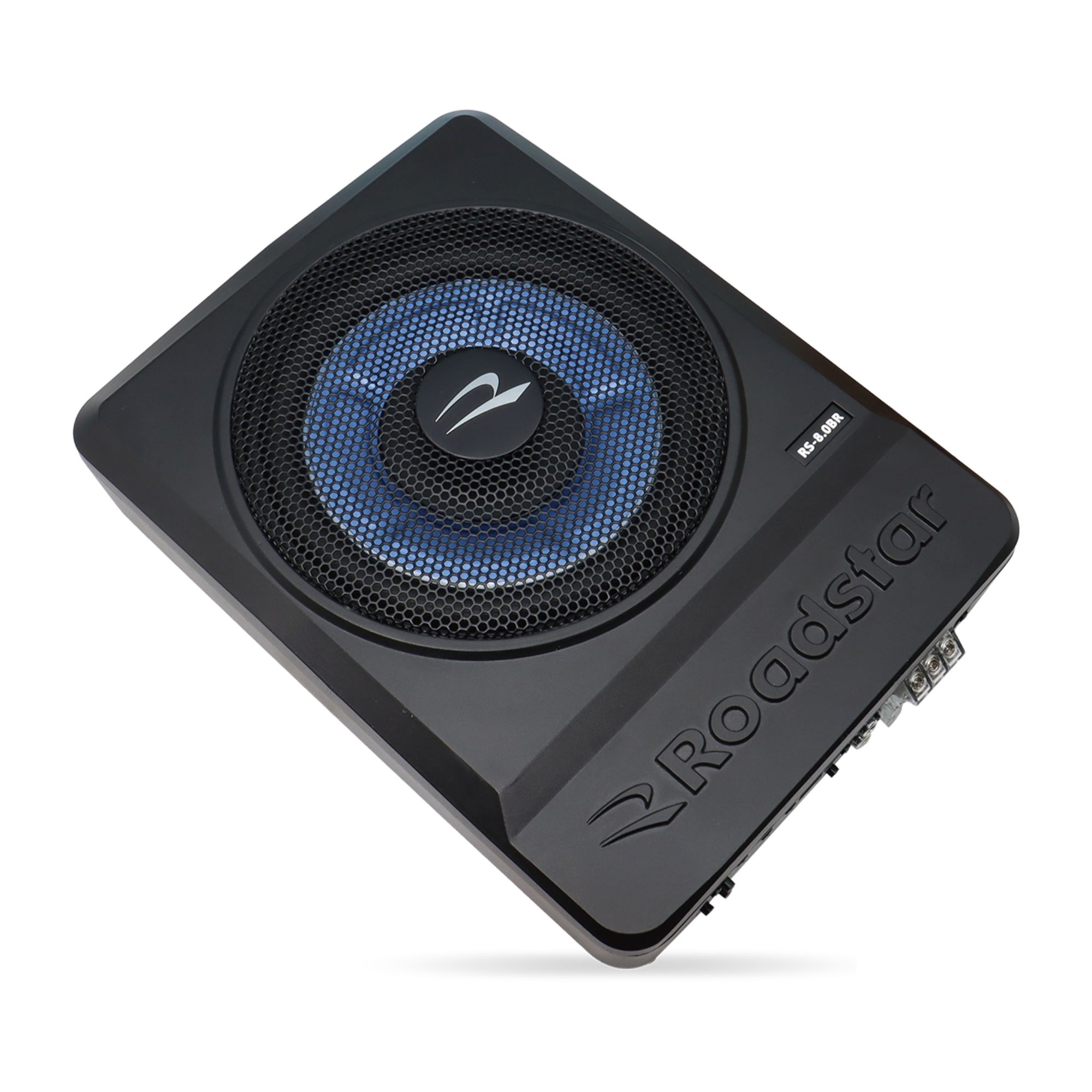 Caixa Slim Amplificada Subwoofer 8" 2Ohms 200W RMS Roadstar - RS8.0BR MI