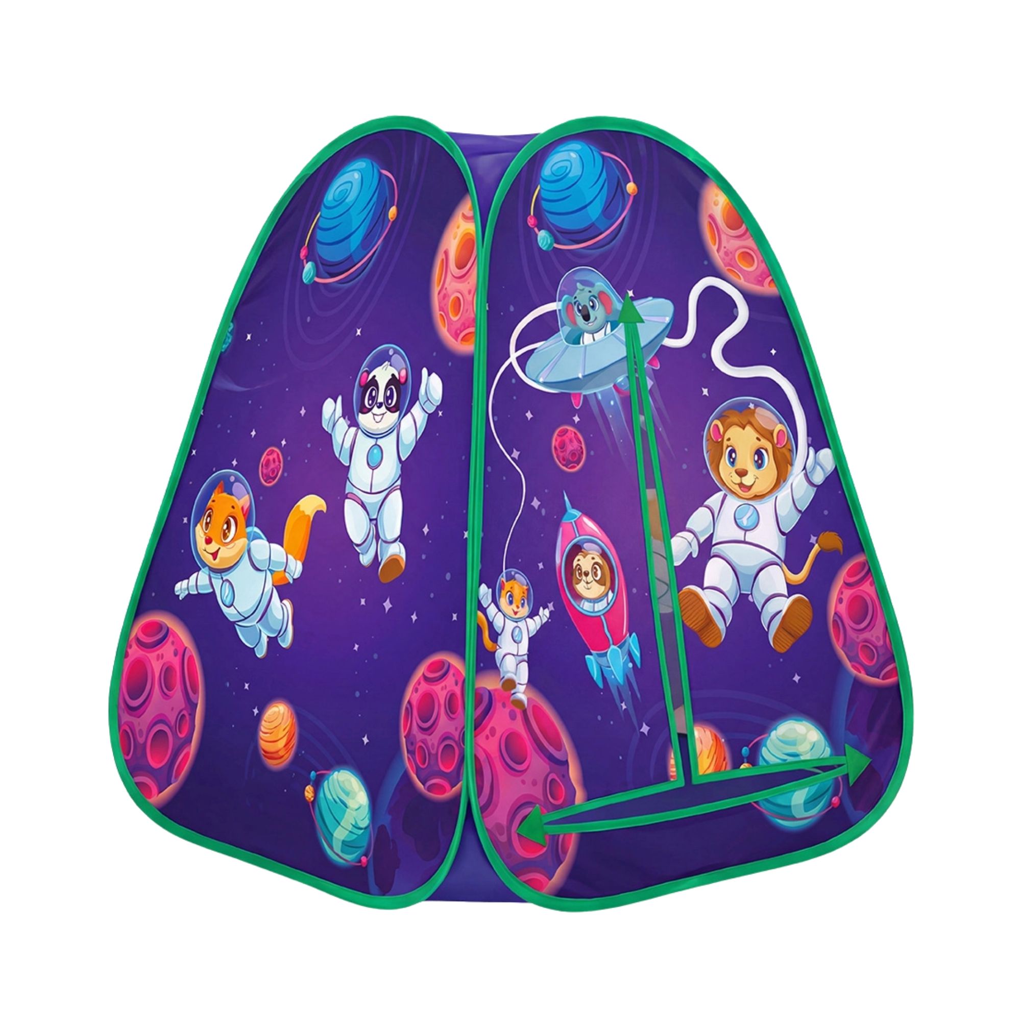 Barraca Toca Infantil Dobrável Espaço Astronauta Zippy Toys - 16239