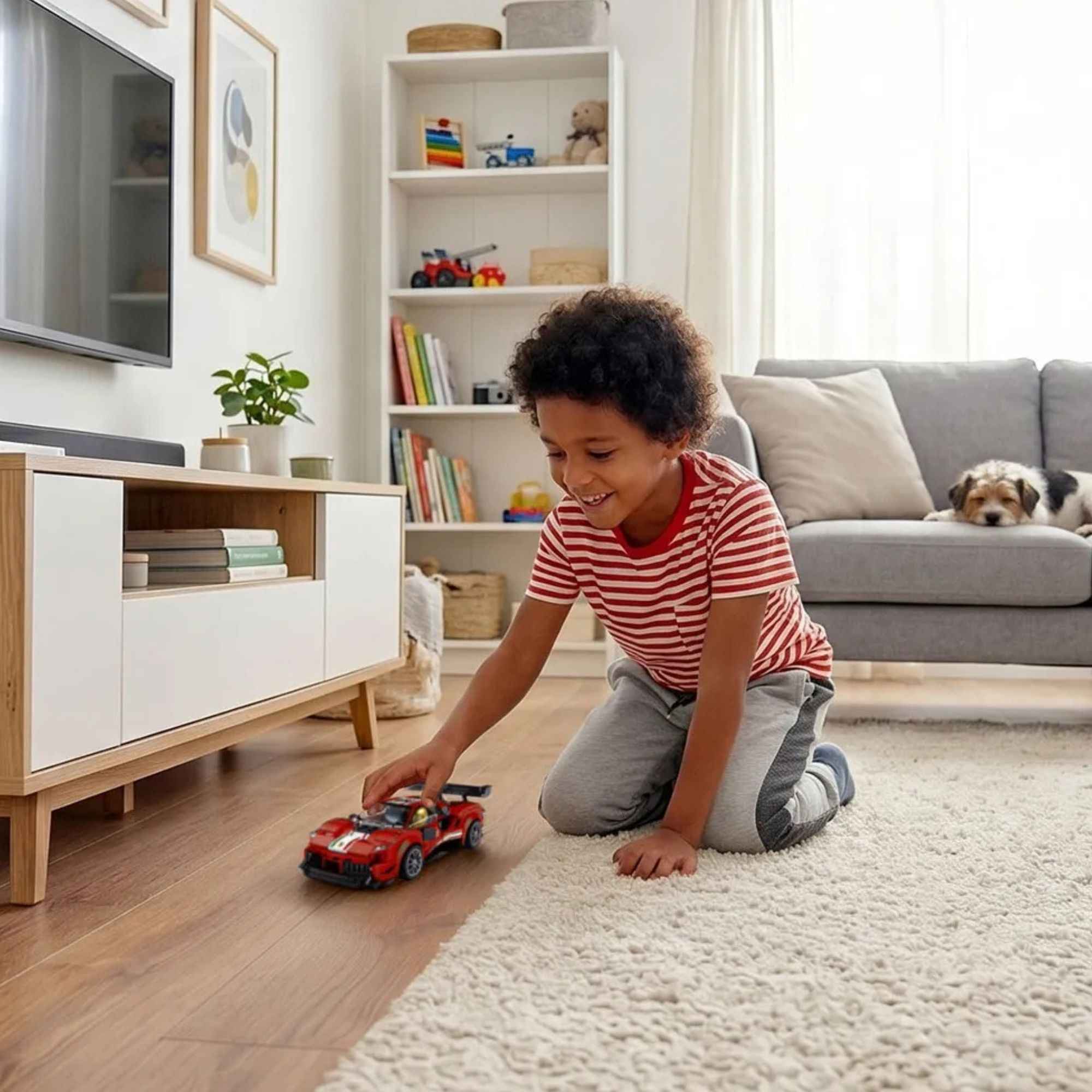 Blocos de Montar Cubic Carro Furious 352 Peças Multikids - BR2623