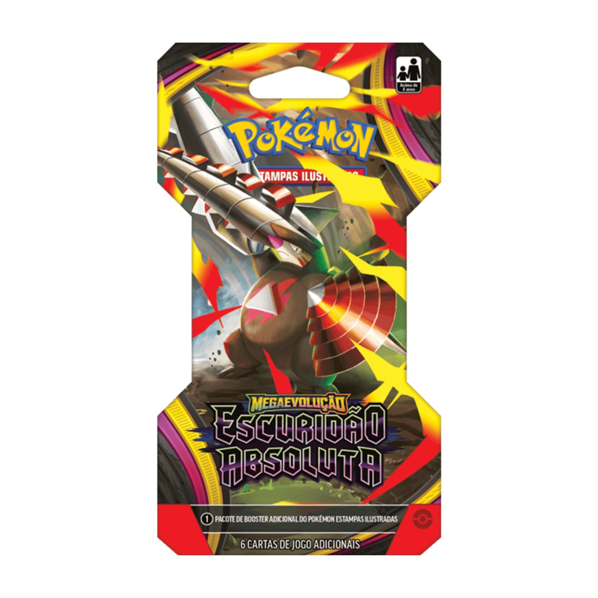 Pokemon Blister Unitário ME05 Escuridão Absoluta (Caixa com 24 unidades) Copag - 36889