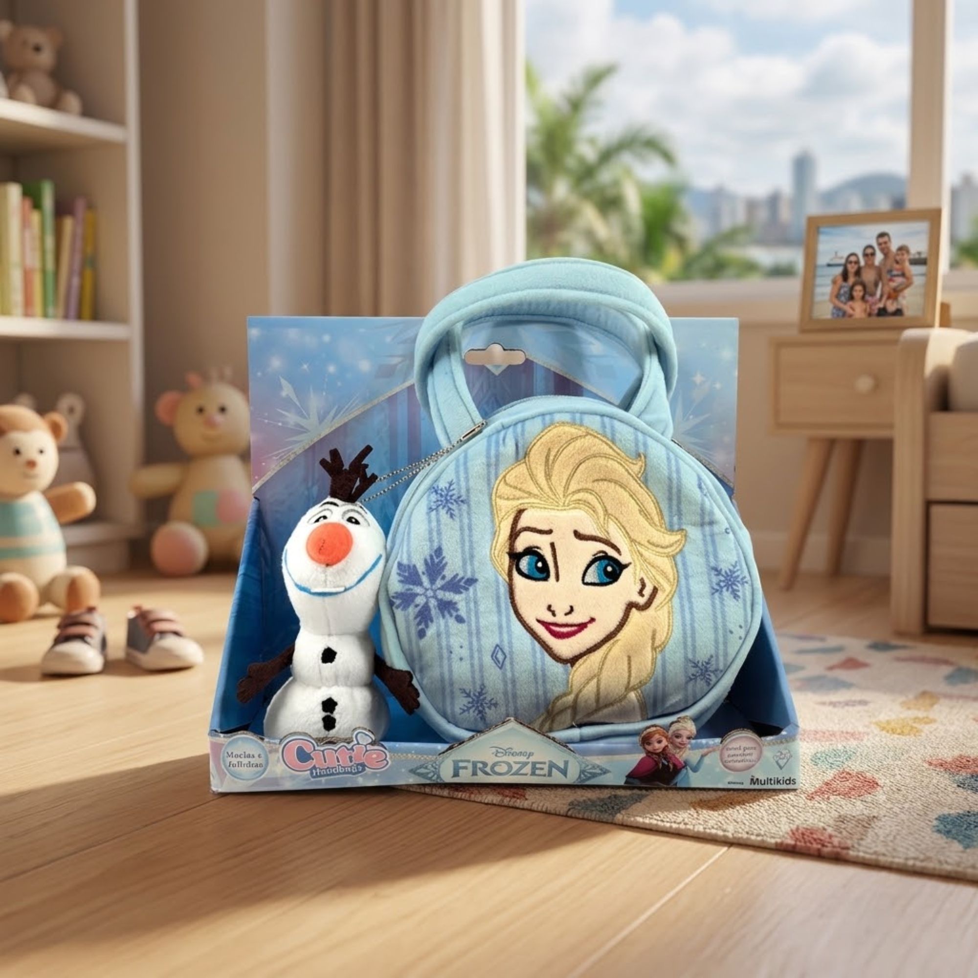 Bolsa Infantil Disney Frozen Elsa Cutie Handbags Multikids - BR2587