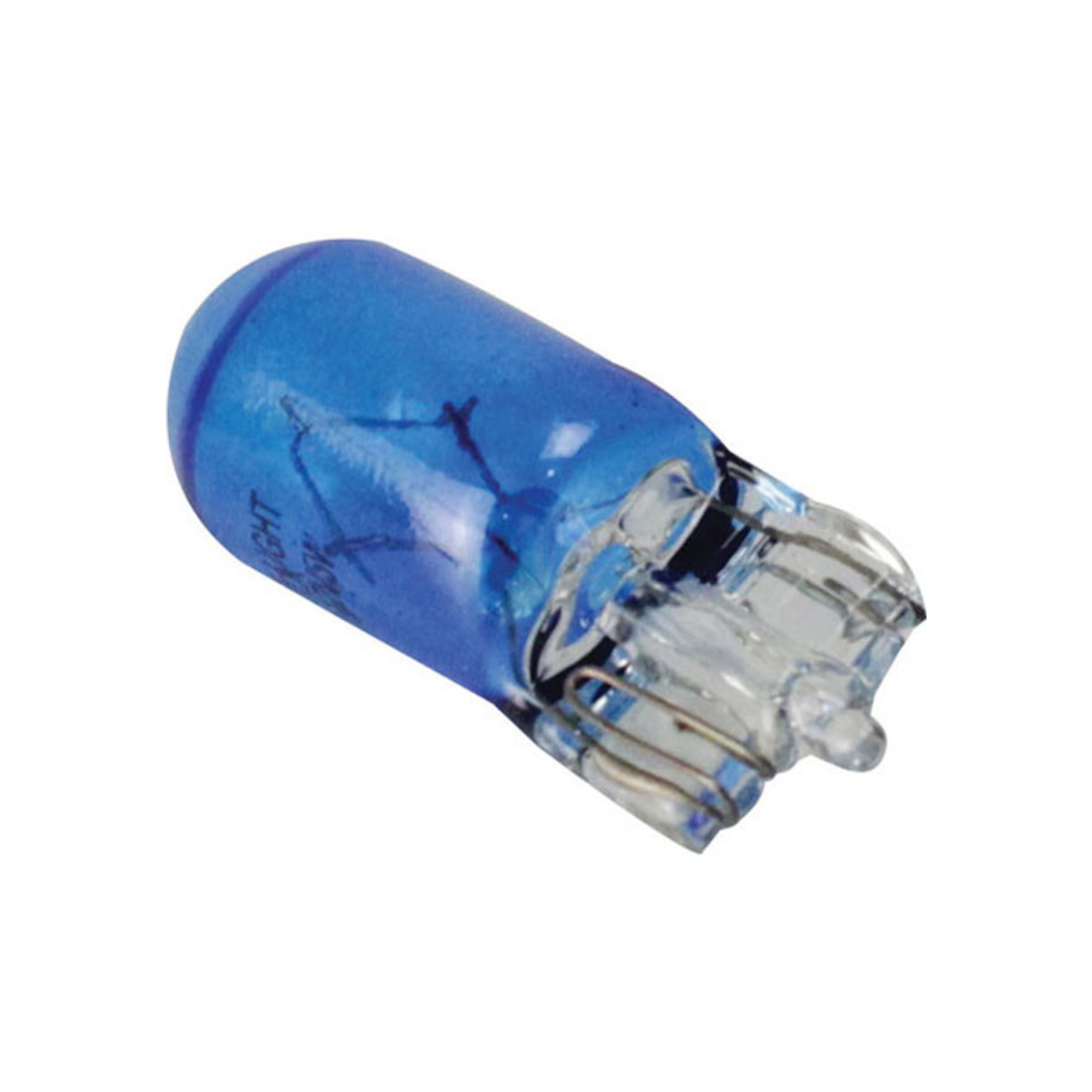 Lâmpada T10 12V W2,1 X 9,5D Pingão Azul (Caixa com 10 unidades) Shocklight - SL-12T10AZ