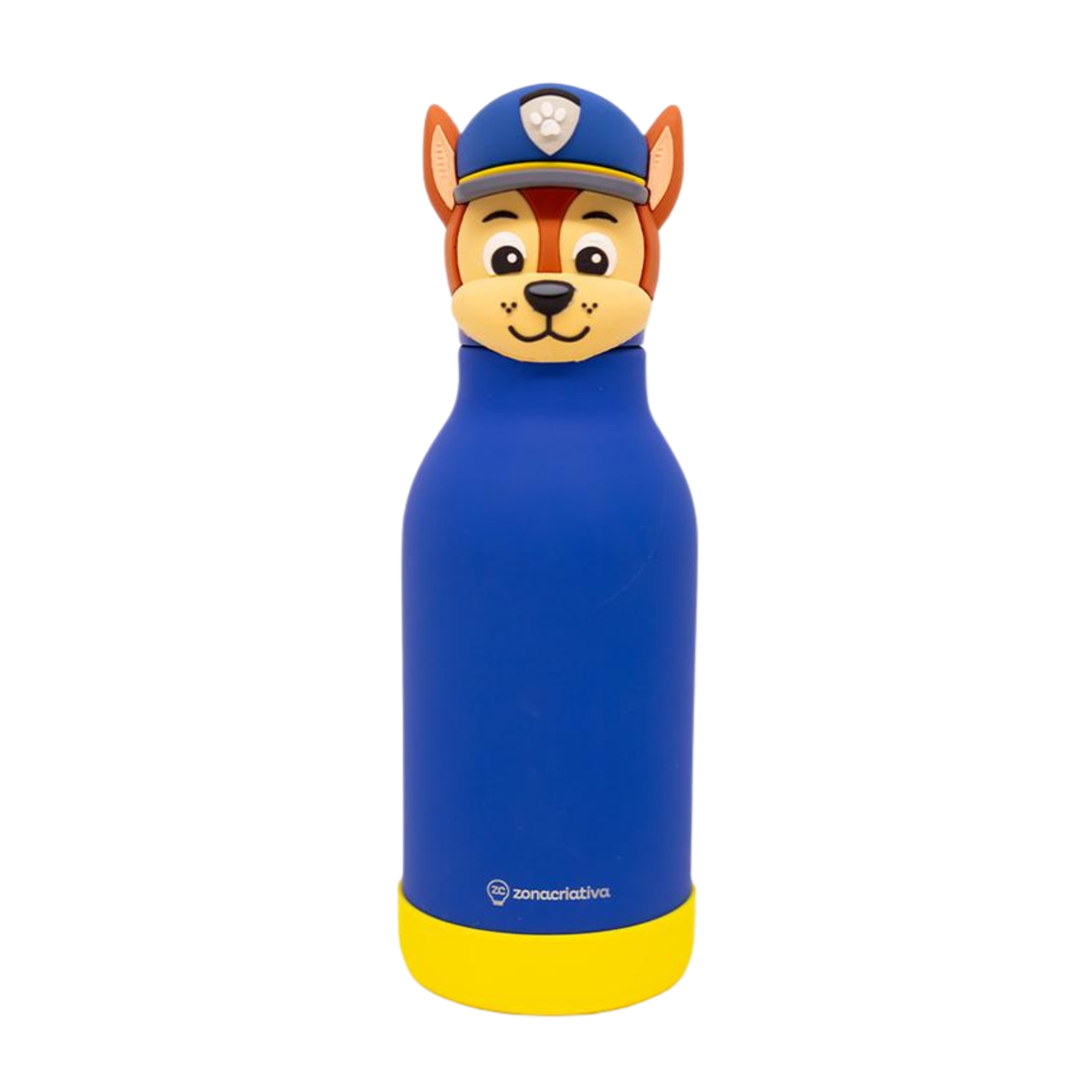 Garrafa Funny 500ml Paw Patrol Patrulha Canina Chase Zona Criativa - 10073679