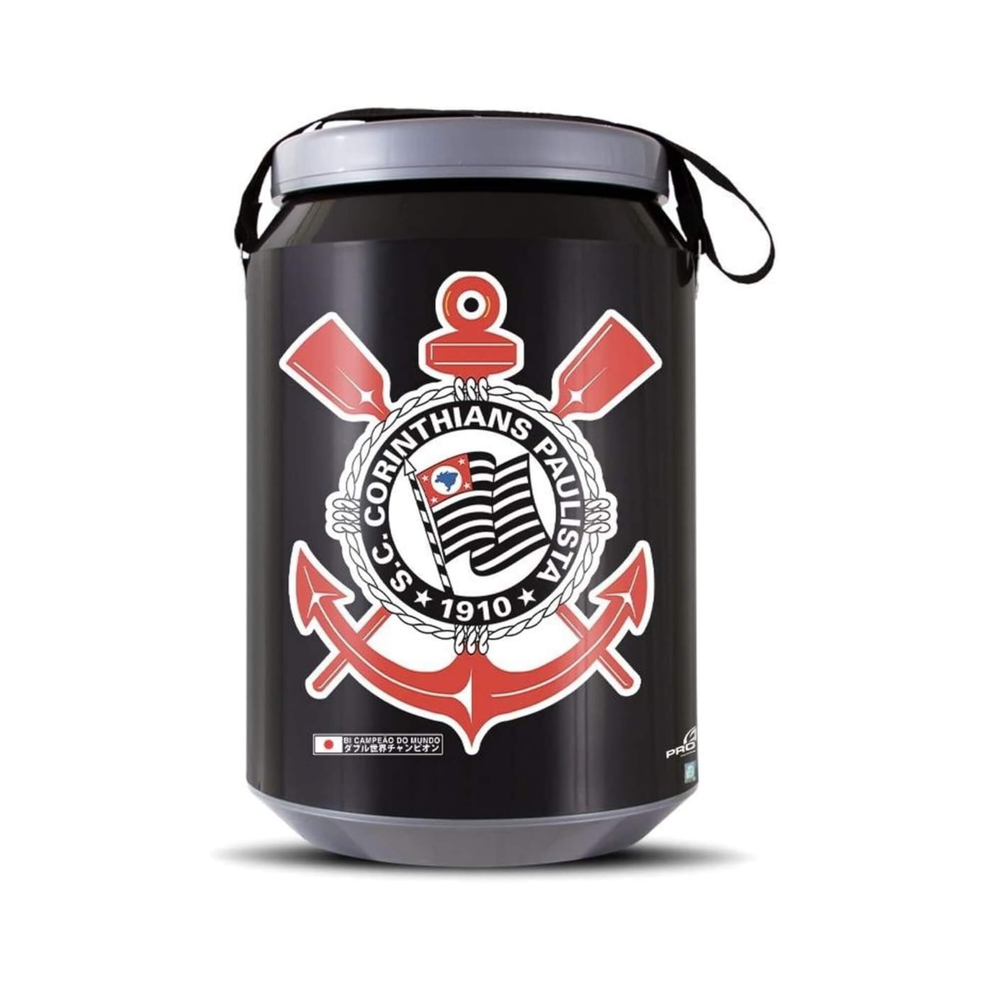 Cooler Térmico Corinthians 24 Latas 350ml Protork - Col-Cori-02