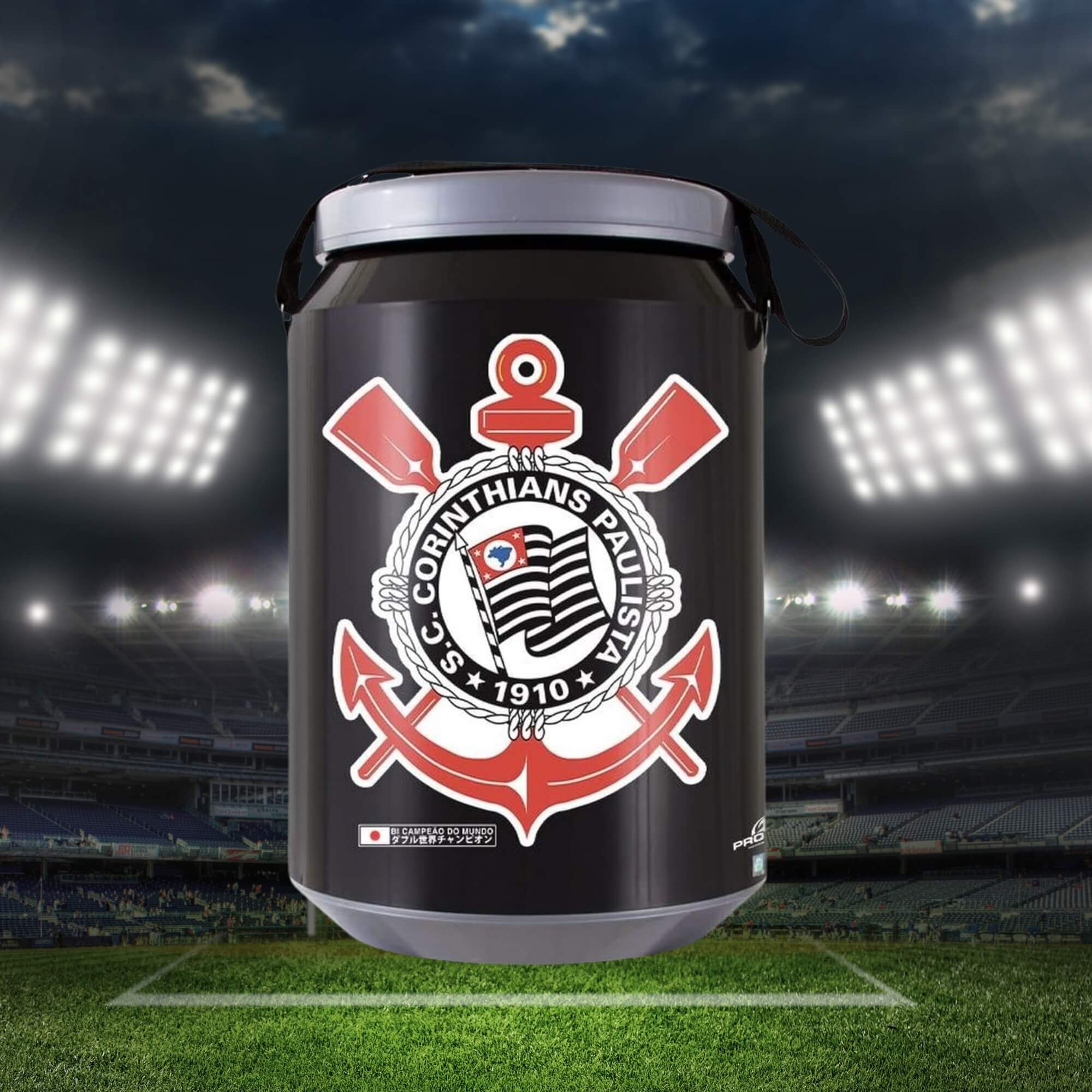 Cooler Térmico Corinthians 24 Latas 350ml Protork - Col-Cori-02