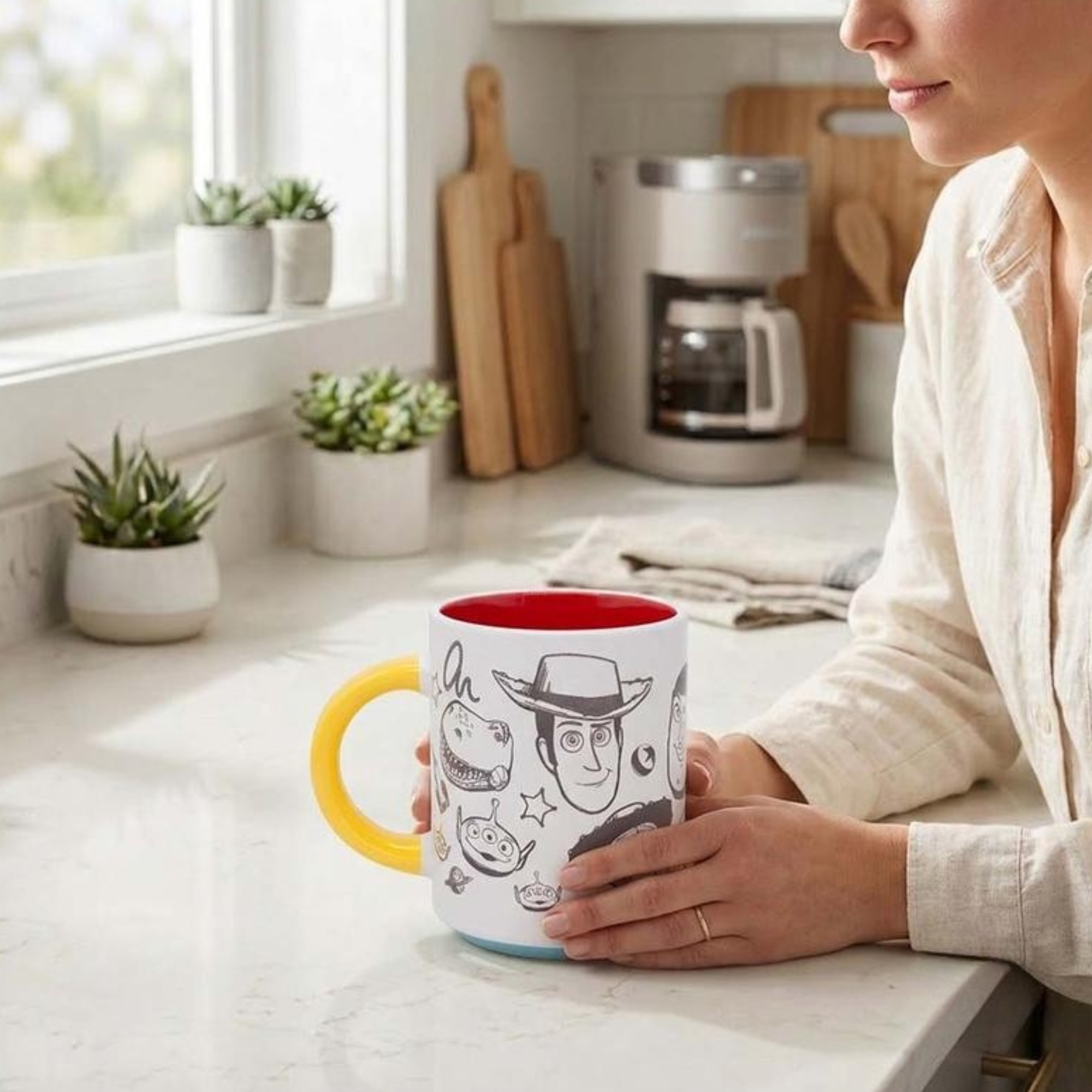 Caneca Grafite 500ml Toy Story Zona Criativa - 10026956