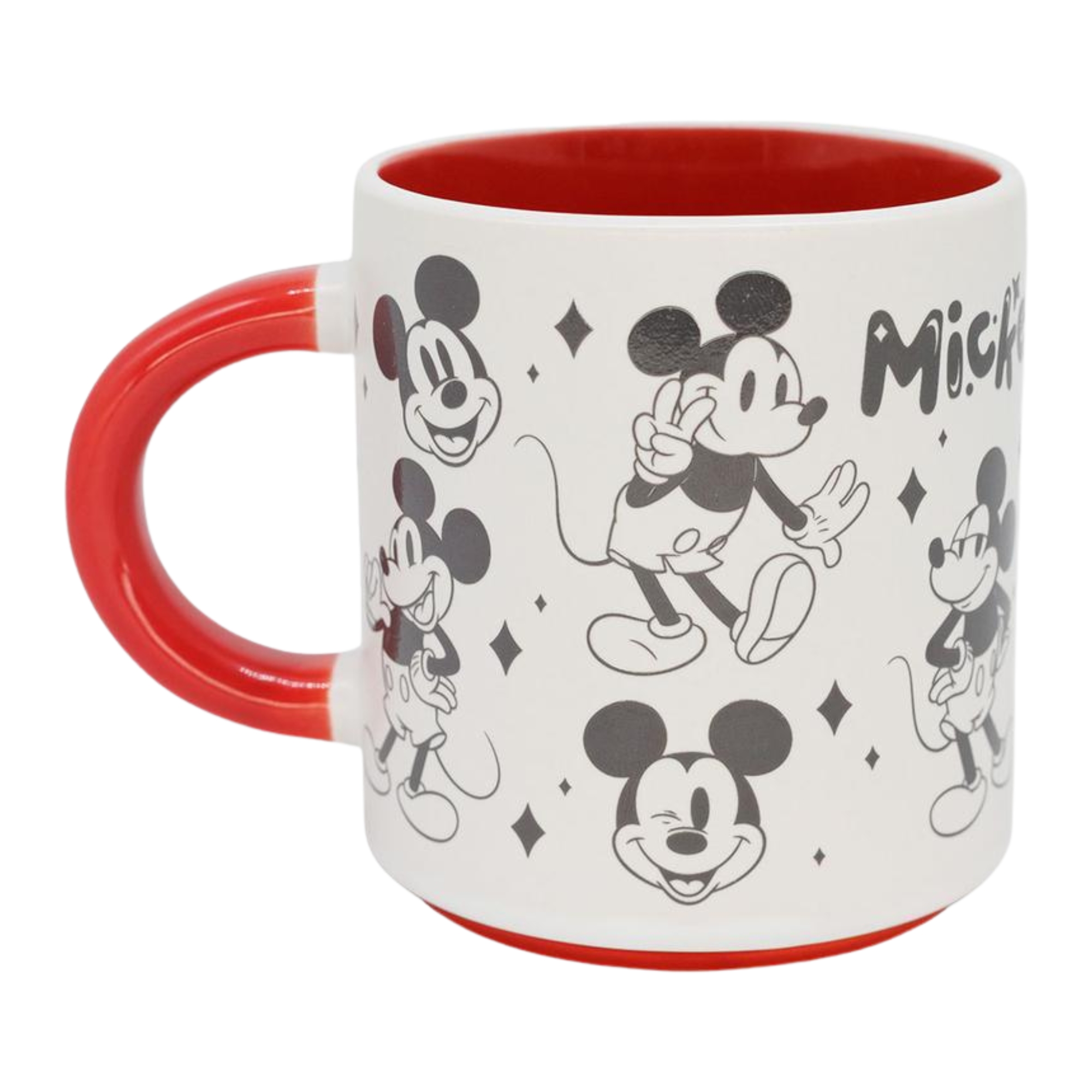 Caneca Grafite 500ml Mickey Mouse Zona Criativa - 10026954