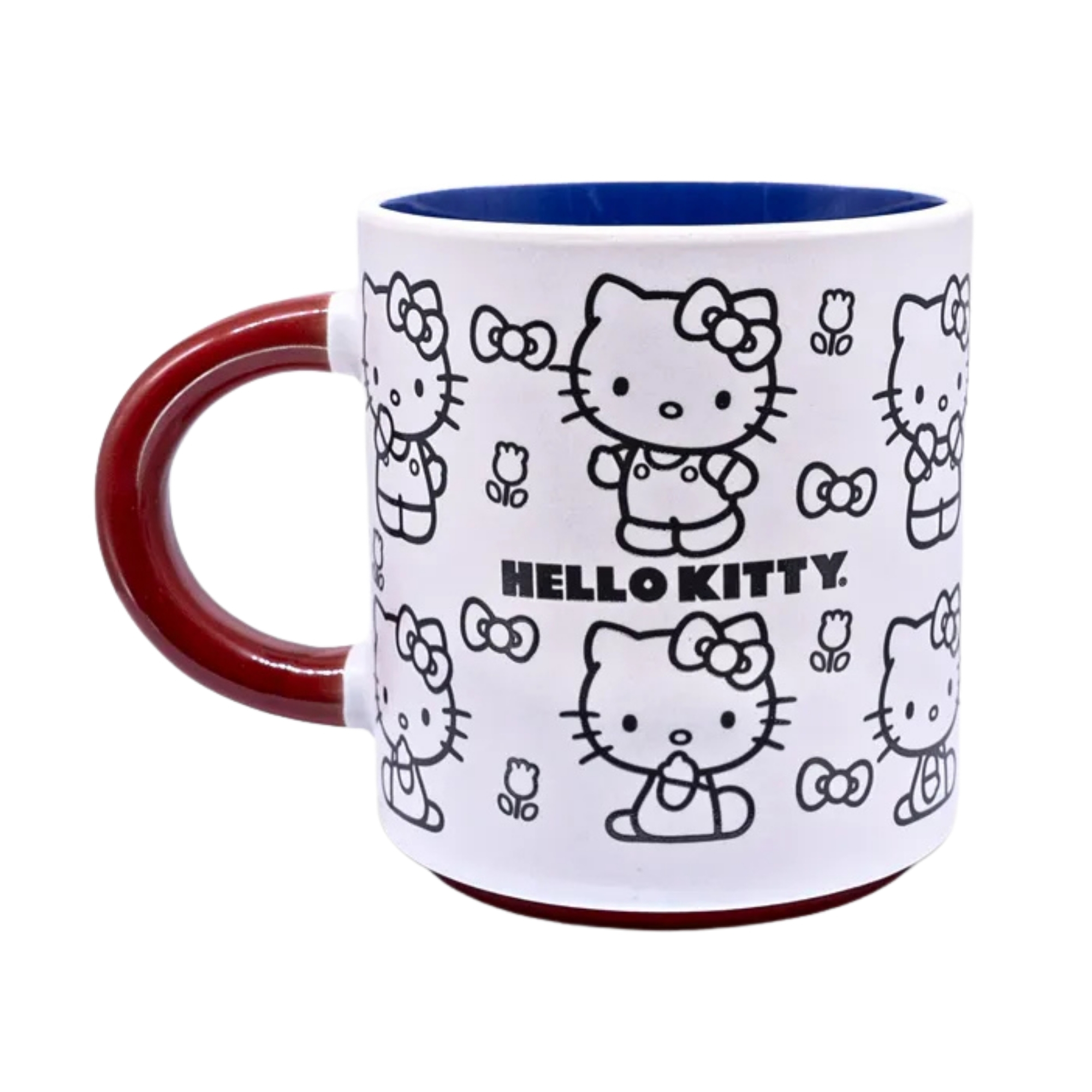 Caneca Grafite Hello Kitty 500ml Zona Criativa - 10026958