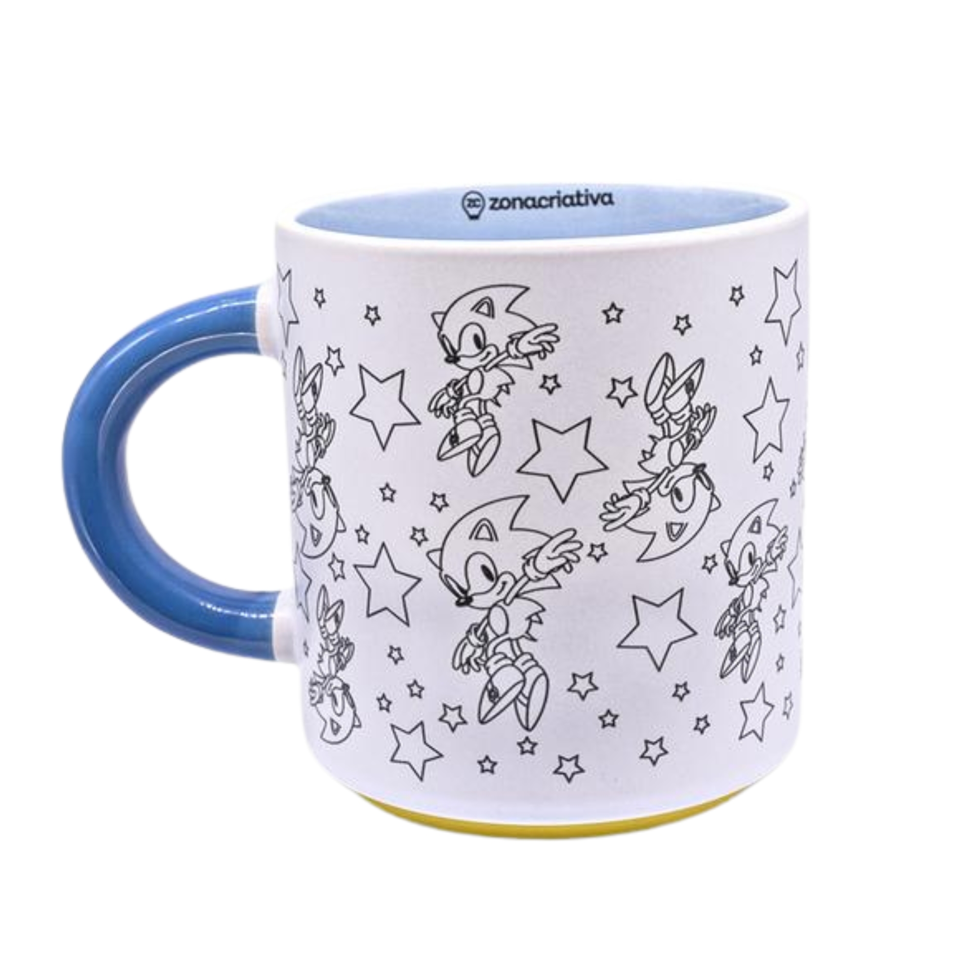 Caneca Grafite 500ml Sonic Zona Criativa - 10026973