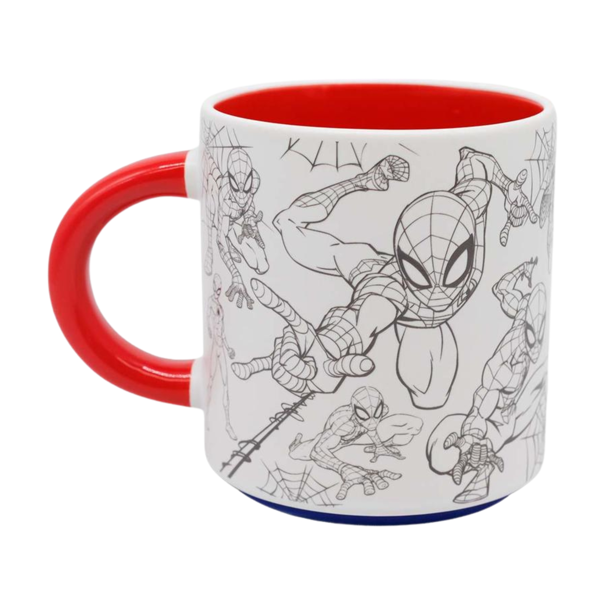 Caneca Grafite 500ml Spider Man Homem Aranha Zona Criativa - 10026965