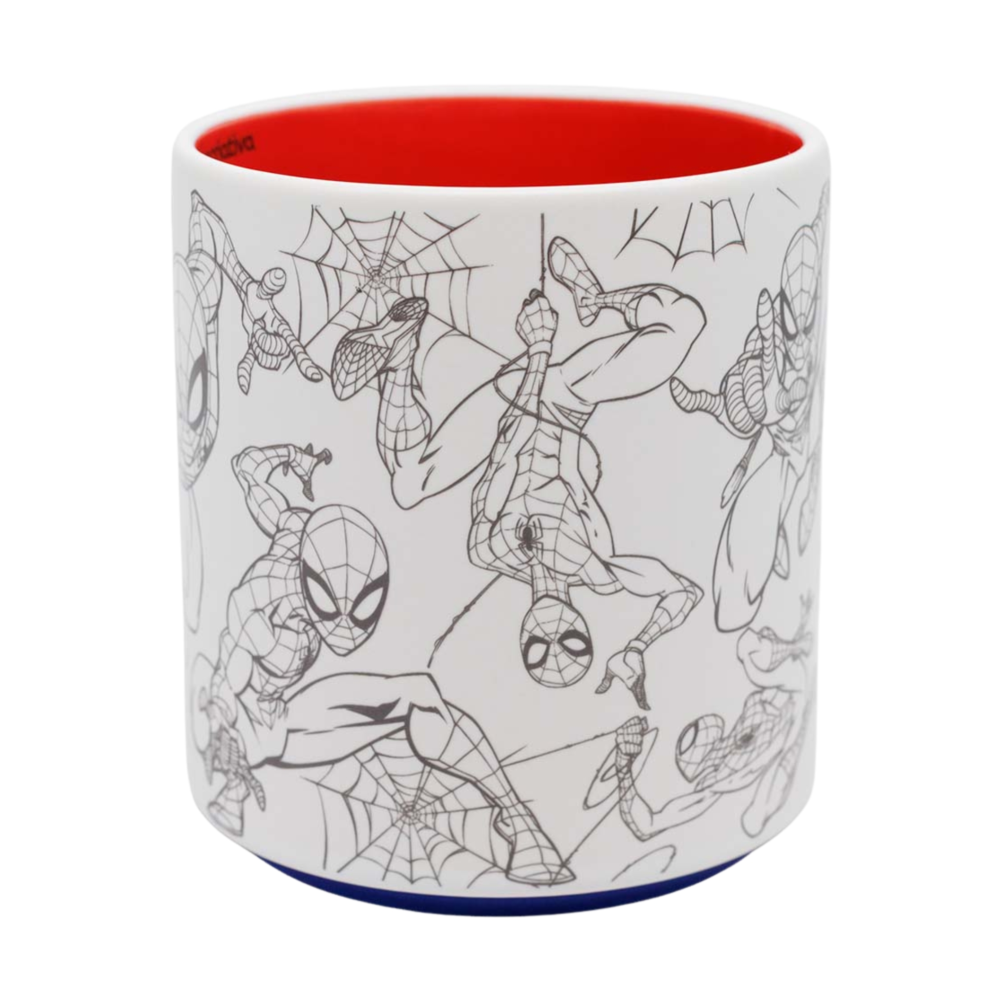 Caneca Grafite 500ml Spider Man Homem Aranha Zona Criativa - 10026965
