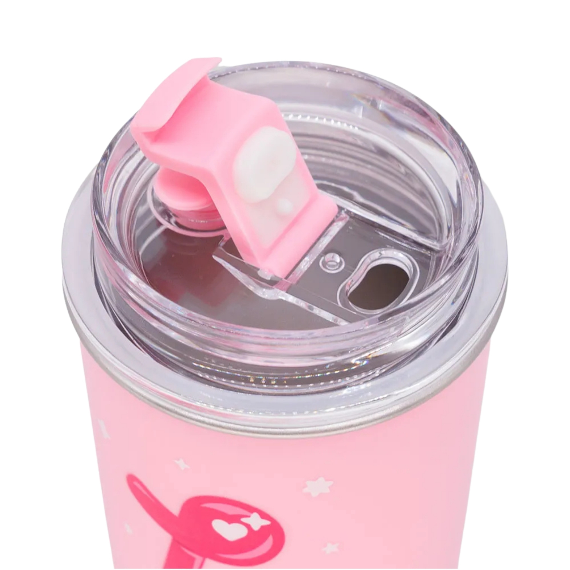 Copo Neo com Canudo Luluca 300ml Zona Criativa - 10027127