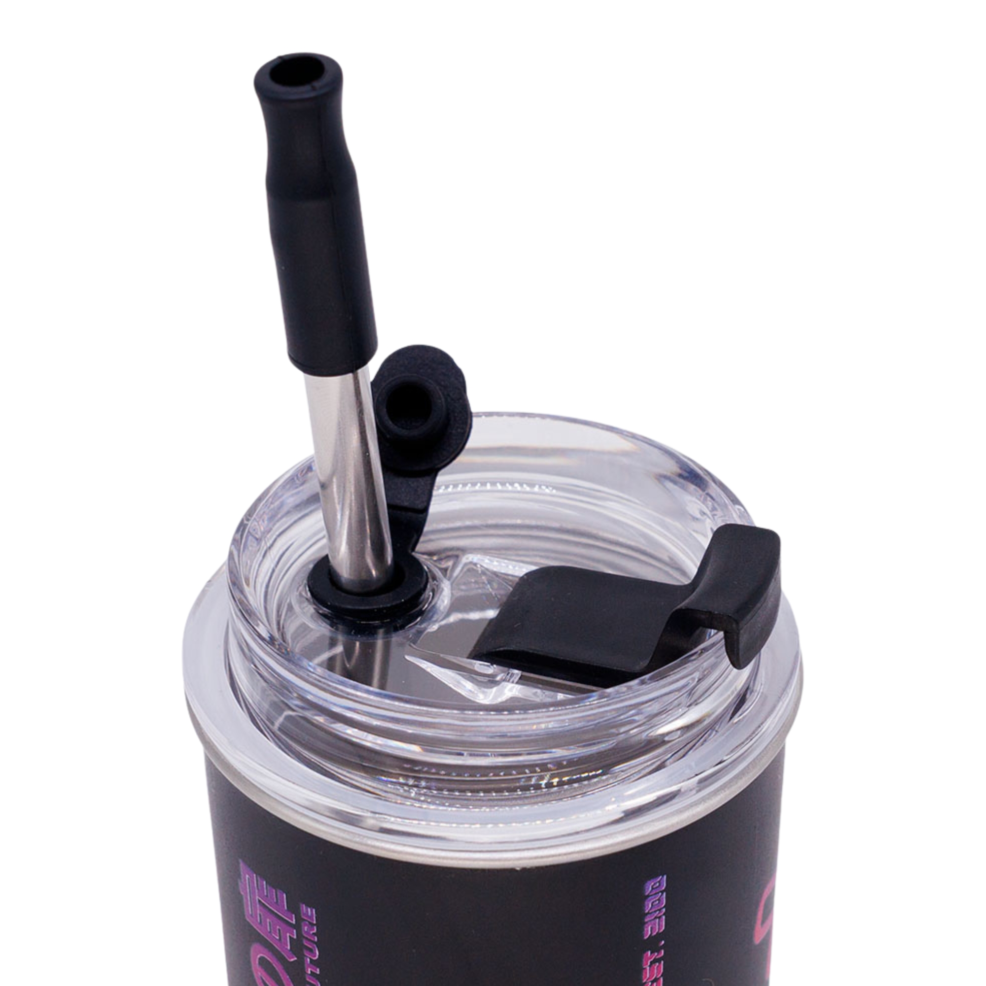 Copo Neo Nac c/ Canudo 300ml Cyberpunk Girl Zona Criativa - 10027333
