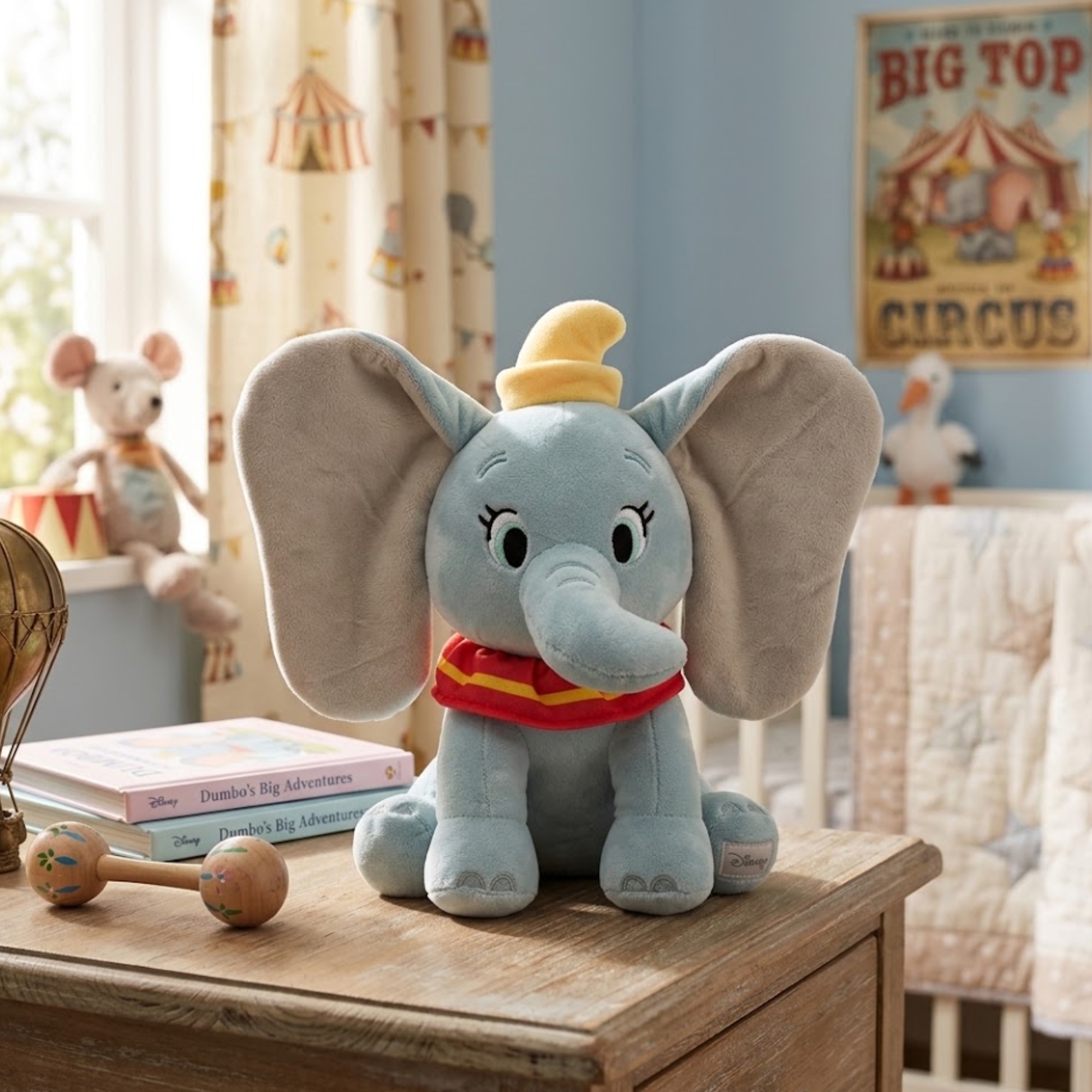Pelúcia Disney Clássicos Dumbo c/ Luz Multikids - BR2666