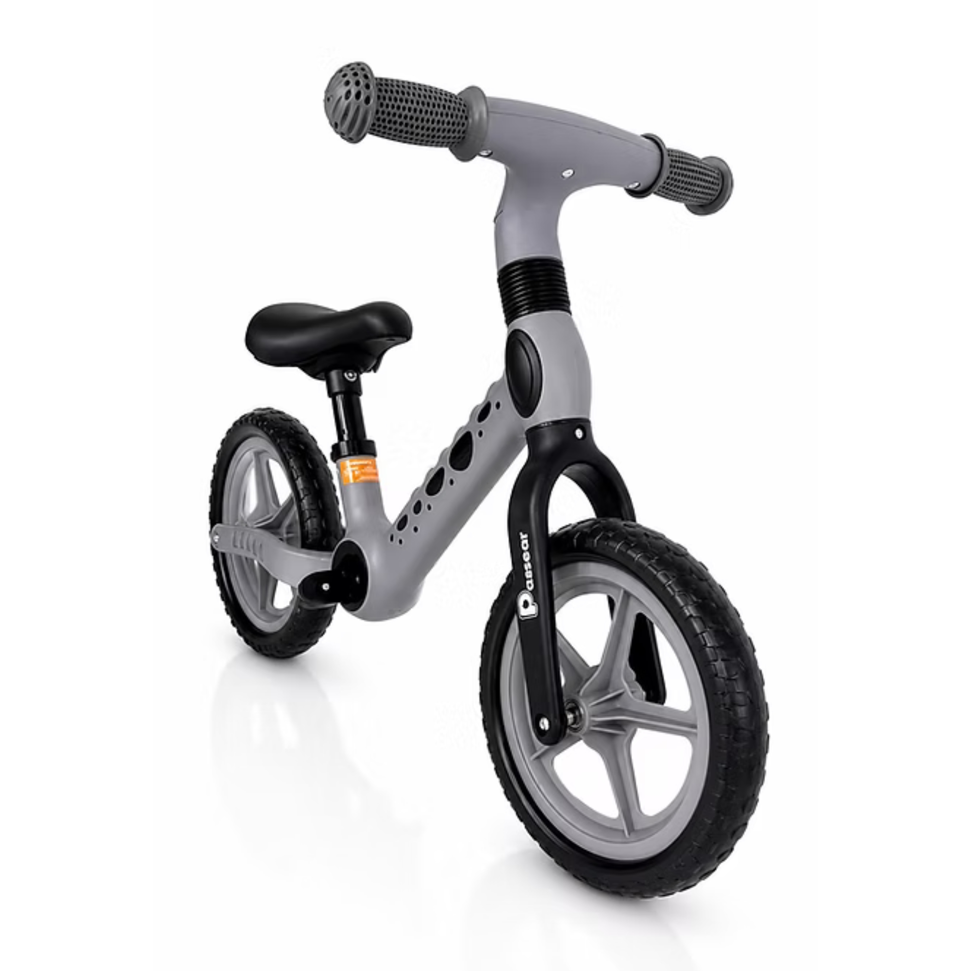 Bicicleta de Equilíbrio 2 Rodas ZOOM cor Cinza Passear Baby - 41325