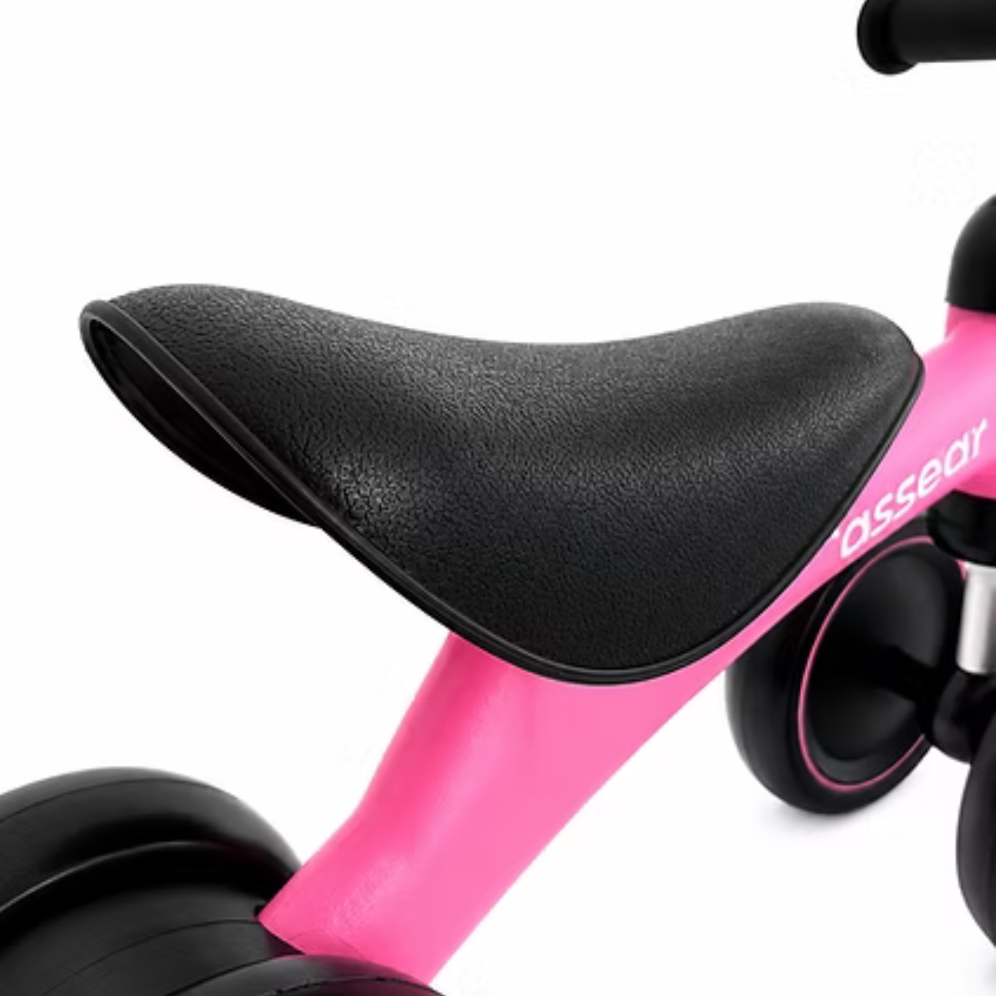 Bicicleta de Equilíbrio 4 Rodas na cor Rosa Passear Baby - 41284