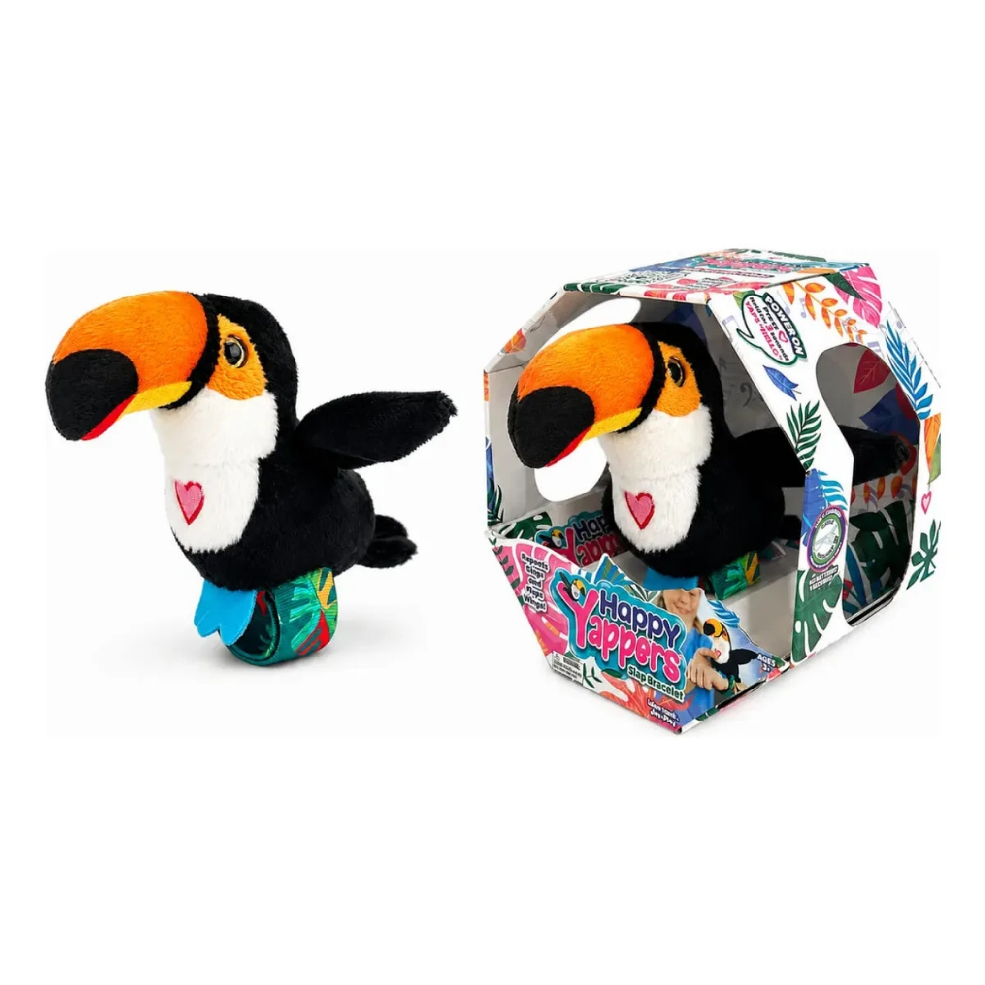 Pelúcia Interativa Happy Yappers Tucano Multikids - BR2777