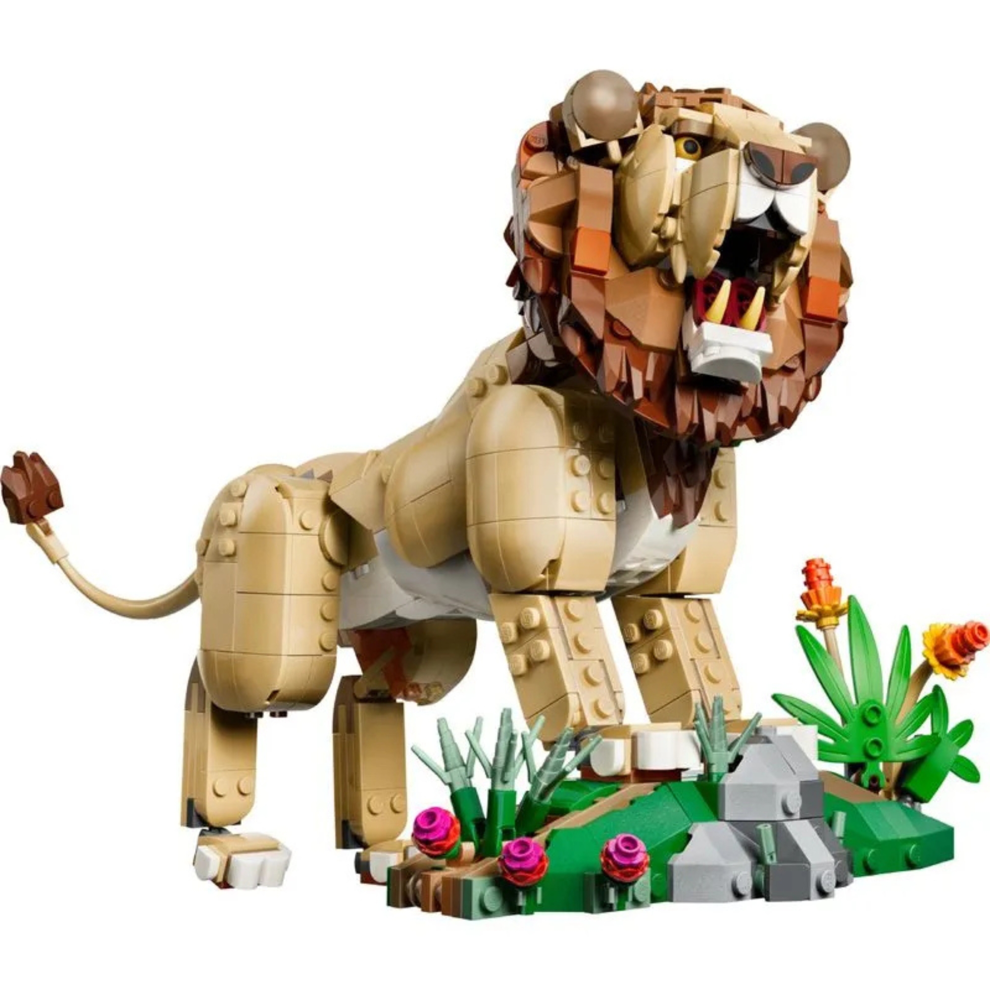 LEGO Creator 3 em 1 - Animais Selvagens: Leão Majestoso c/ 839 peças - 4111131386