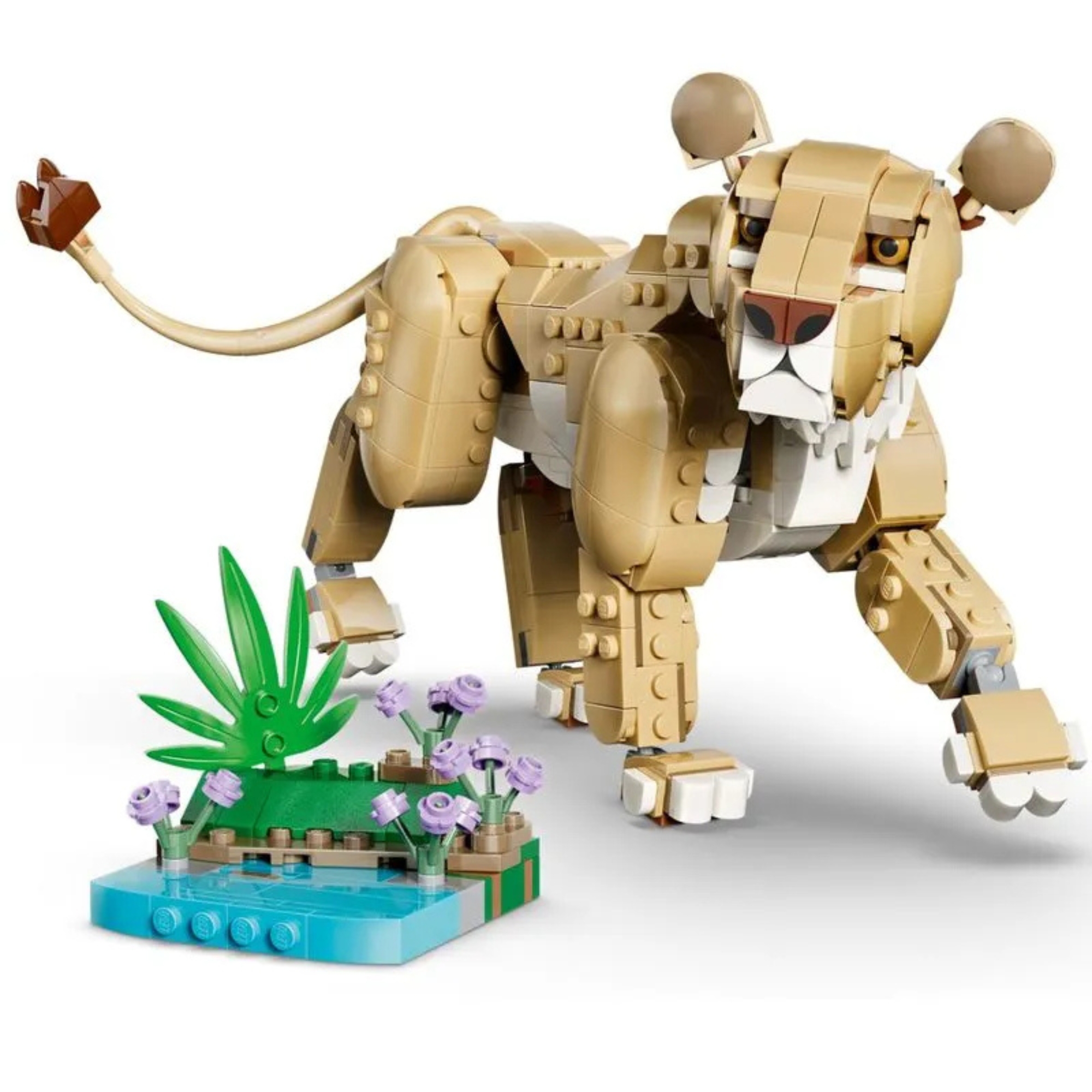 LEGO Creator 3 em 1 - Animais Selvagens: Leão Majestoso c/ 839 peças - 4111131386