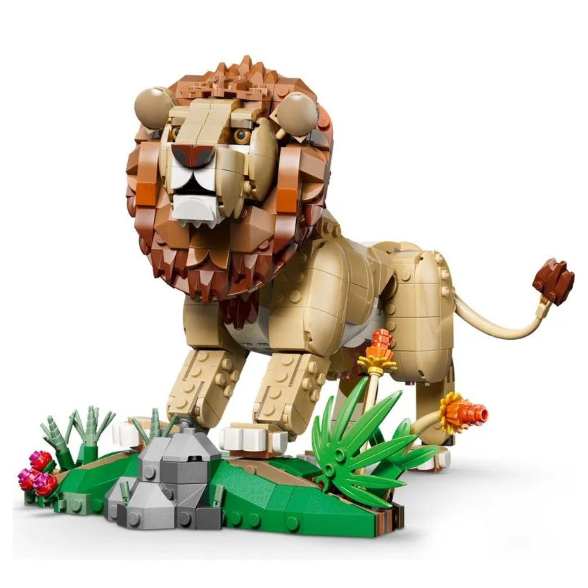 LEGO Creator 3 em 1 - Animais Selvagens: Leão Majestoso c/ 839 peças - 4111131386