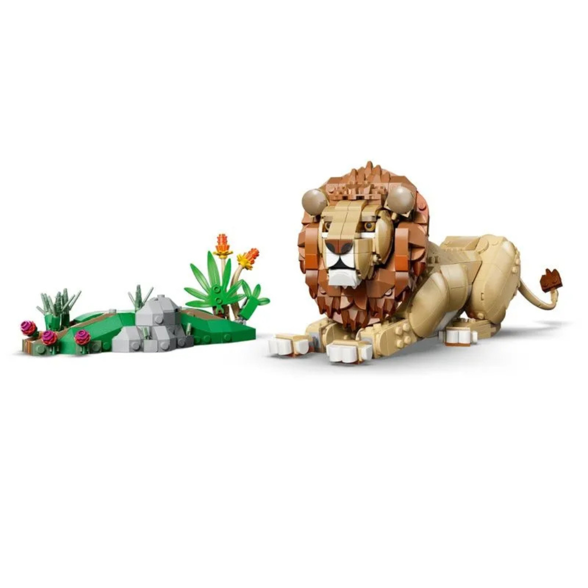 LEGO Creator 3 em 1 - Animais Selvagens: Leão Majestoso c/ 839 peças - 4111131386