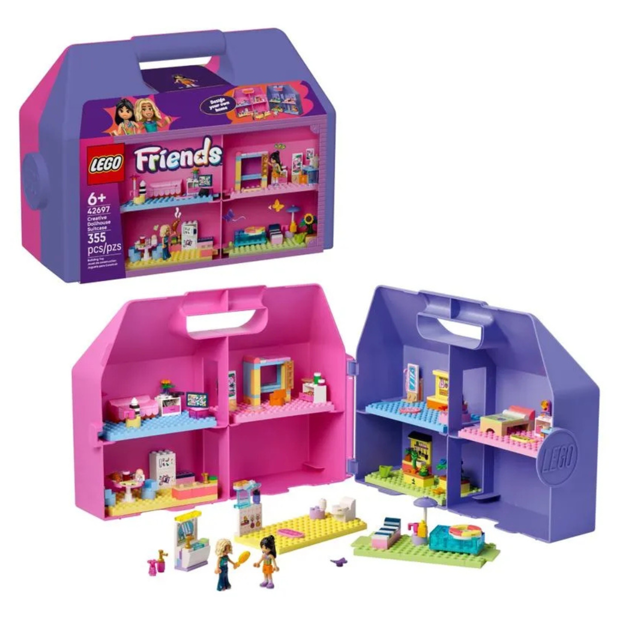 LEGO Friends - Mala de Casa de Bonecas Criativa 355 peças - Friends - 4111142697