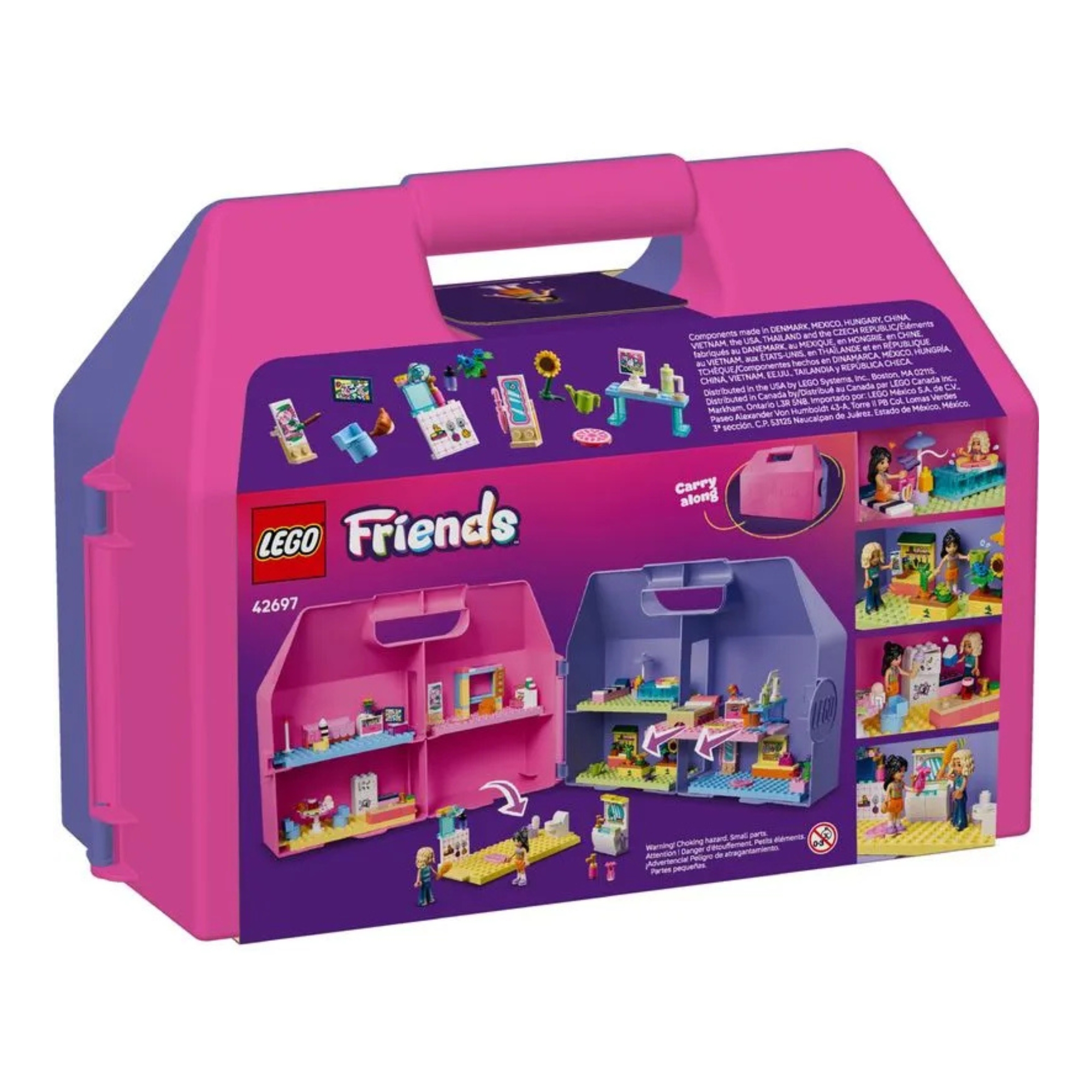 LEGO Friends - Mala de Casa de Bonecas Criativa 355 peças - Friends - 4111142697