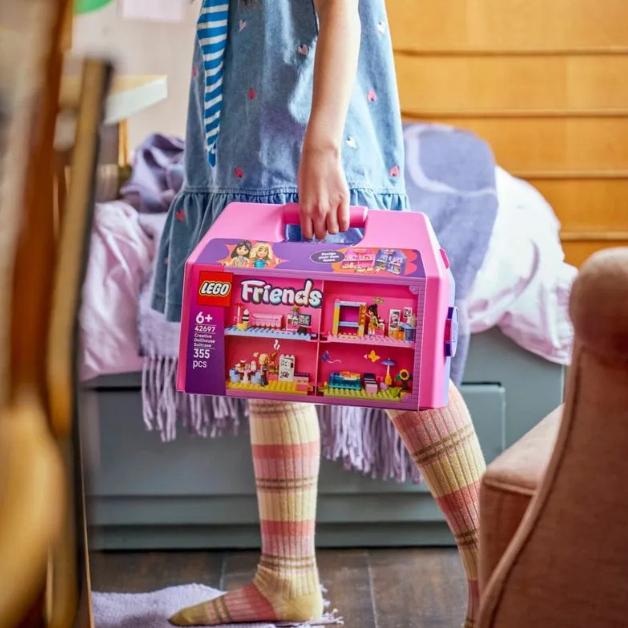 LEGO Friends - Mala de Casa de Bonecas Criativa 355 peças - Friends - 4111142697