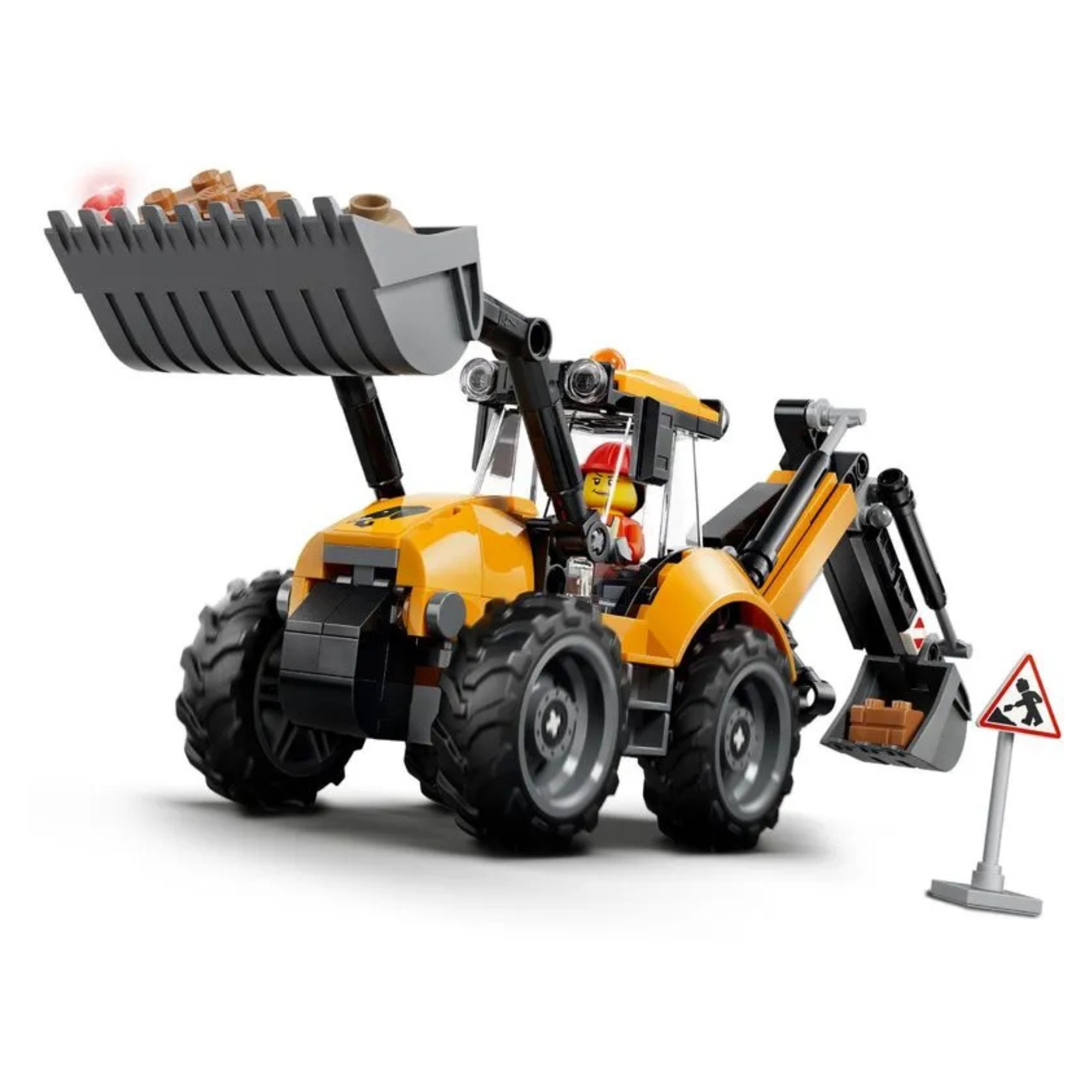 LEGO City - Retroescavadeira amarela com 301 Peças - 4111160480