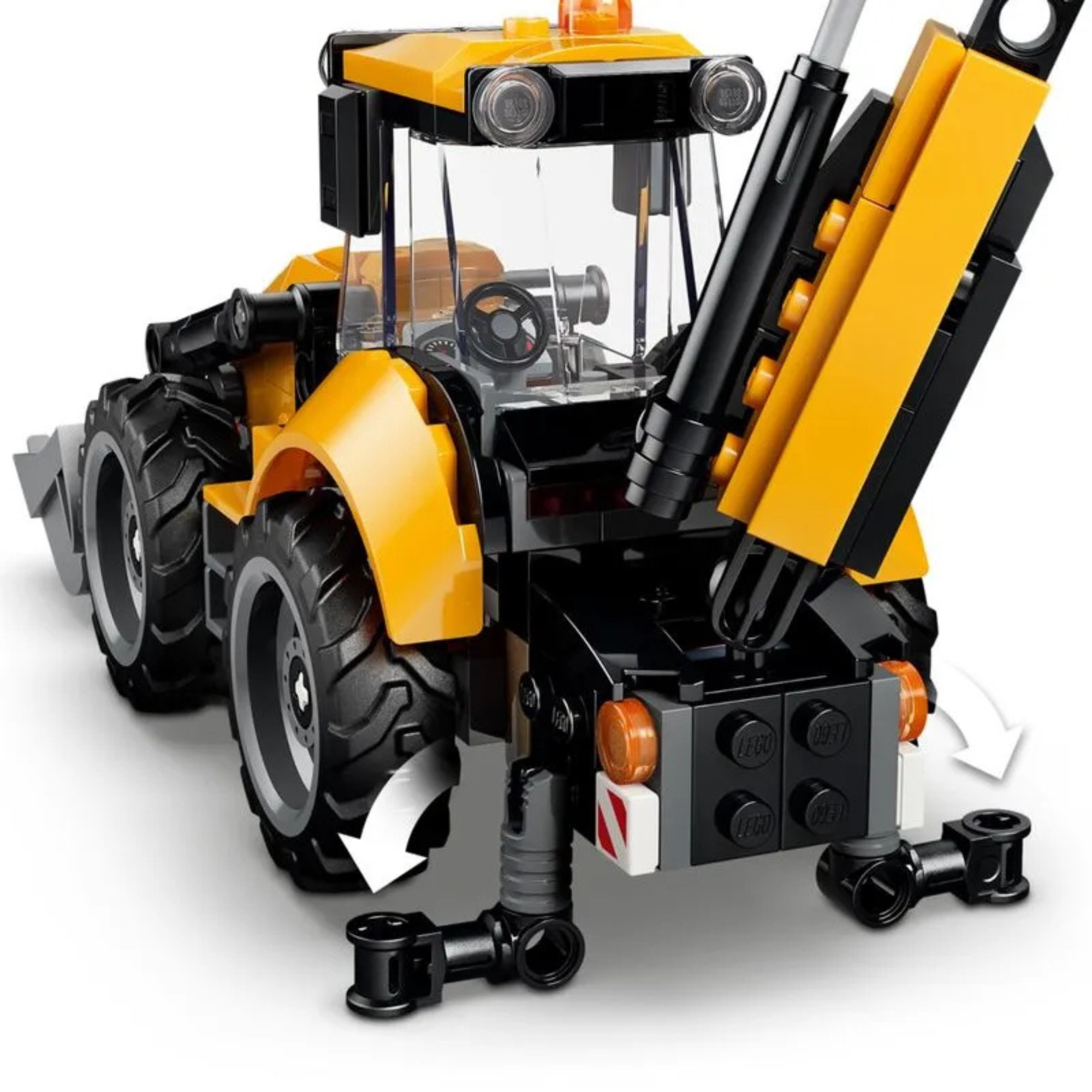 LEGO City - Retroescavadeira amarela com 301 Peças - 4111160480