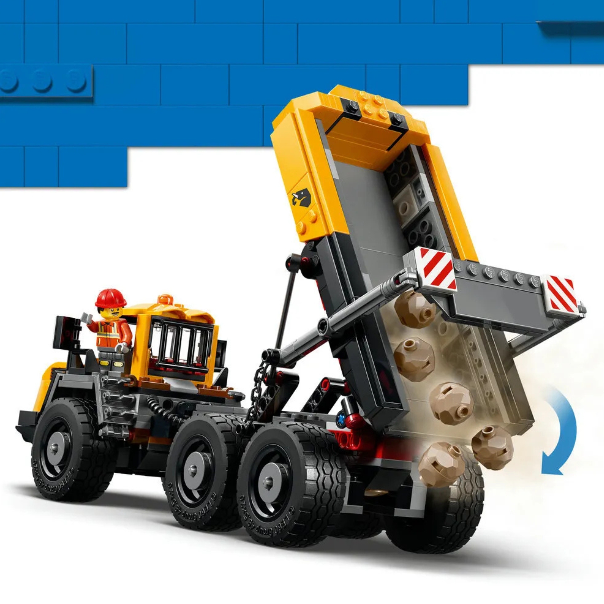 LEGO  City Big Vehicles Caminhão Basculante E Pá Carregadeira 1132 Peças - 4111160494